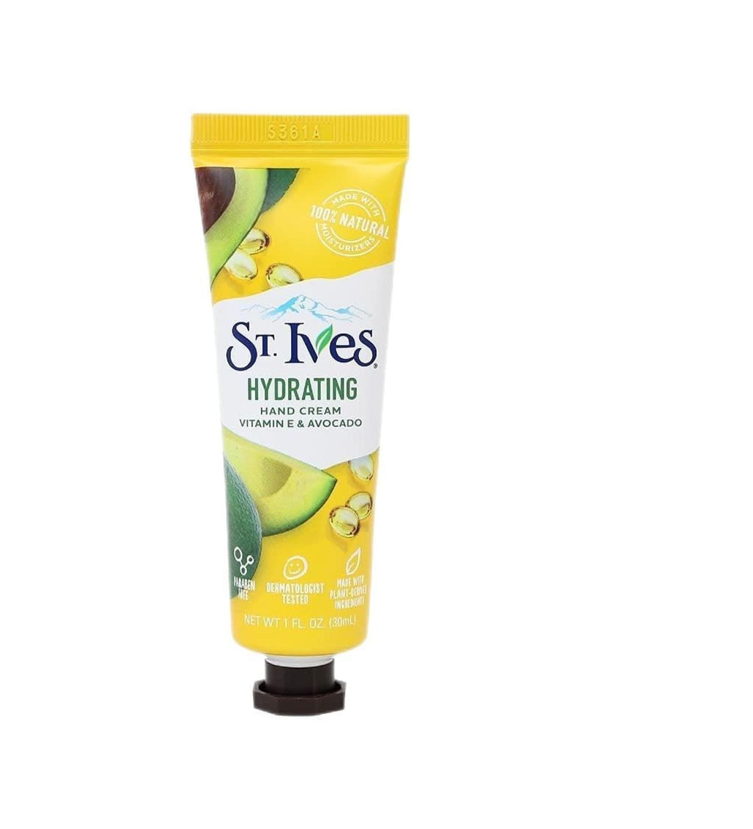 St Ives Hand Cream 30ml Hydrating Avocado & Vitamin E