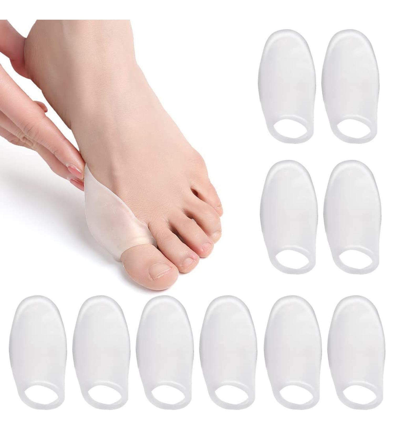 VIEEL Gel Toe Separator Bunion Corrector - 5 Pairs for Pain Relief and Toe Alignment | Ideal for Dancers, Yogis, Athletes | Men and Women - Buy Online on GoSupps.com
