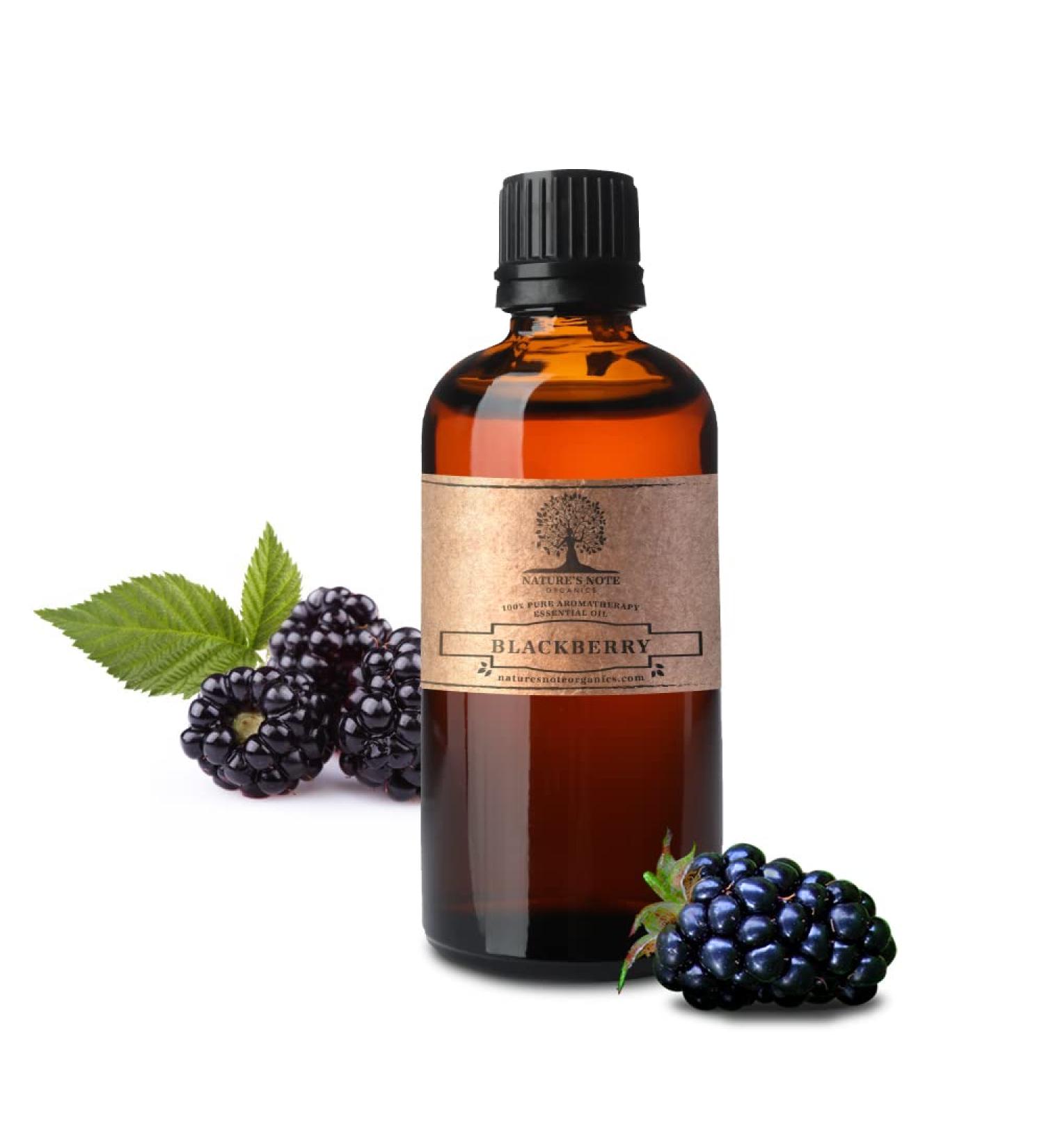 BlackBerry Essential Oil - 100% Pure Aromatherapy Grade Essential Oil by Nature's Note Organics - 1 Fl Oz - Buy Online on GoSupps.com
