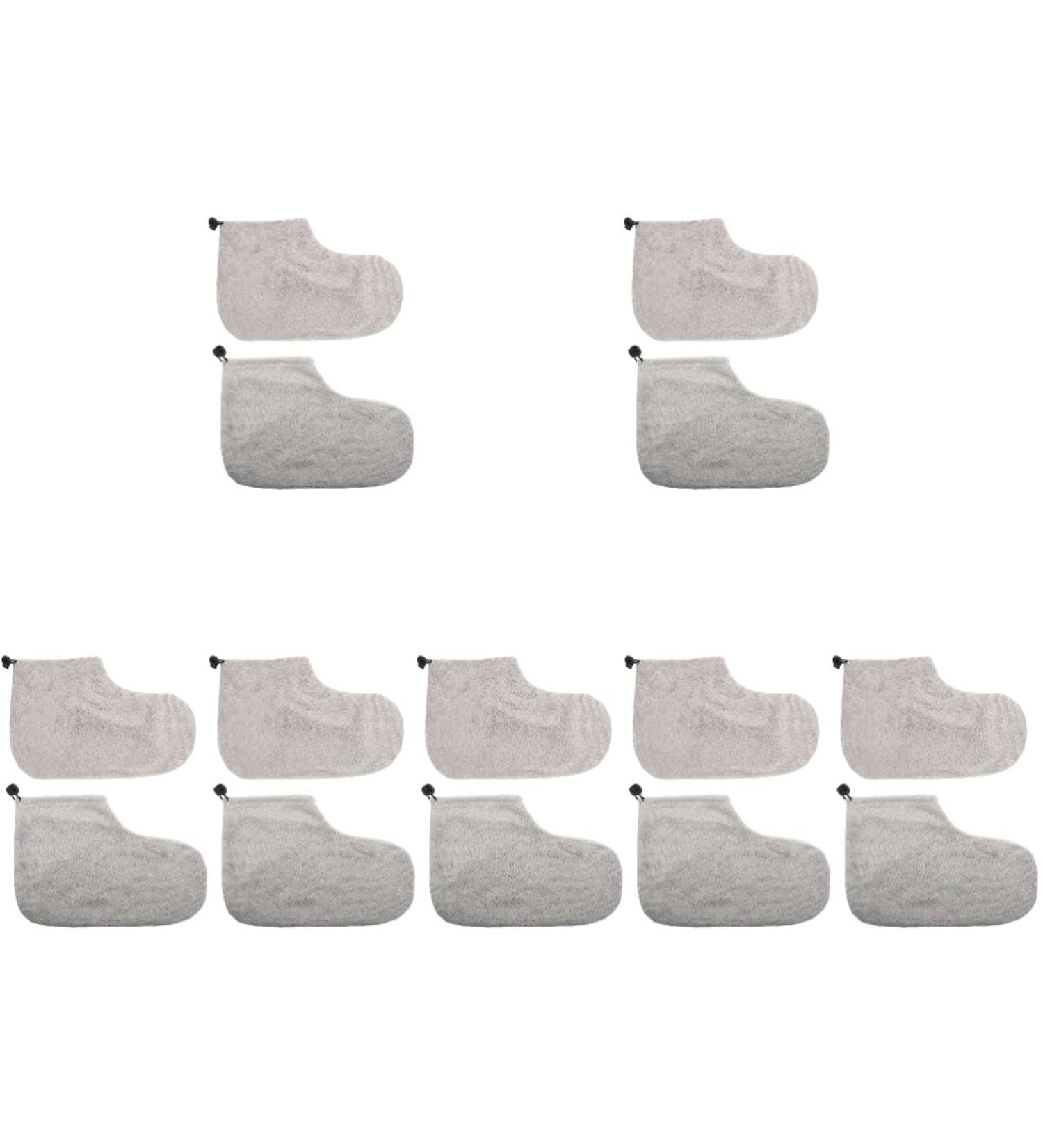 Beaupretty 7 Pairs Warm Foot Covers for Children - Paraffin Wax Therapy Gloves & Bathroom Inlays - 28x20x0.9cm - Gray - Foot Protection & Care - Buy Online on GoSupps.com