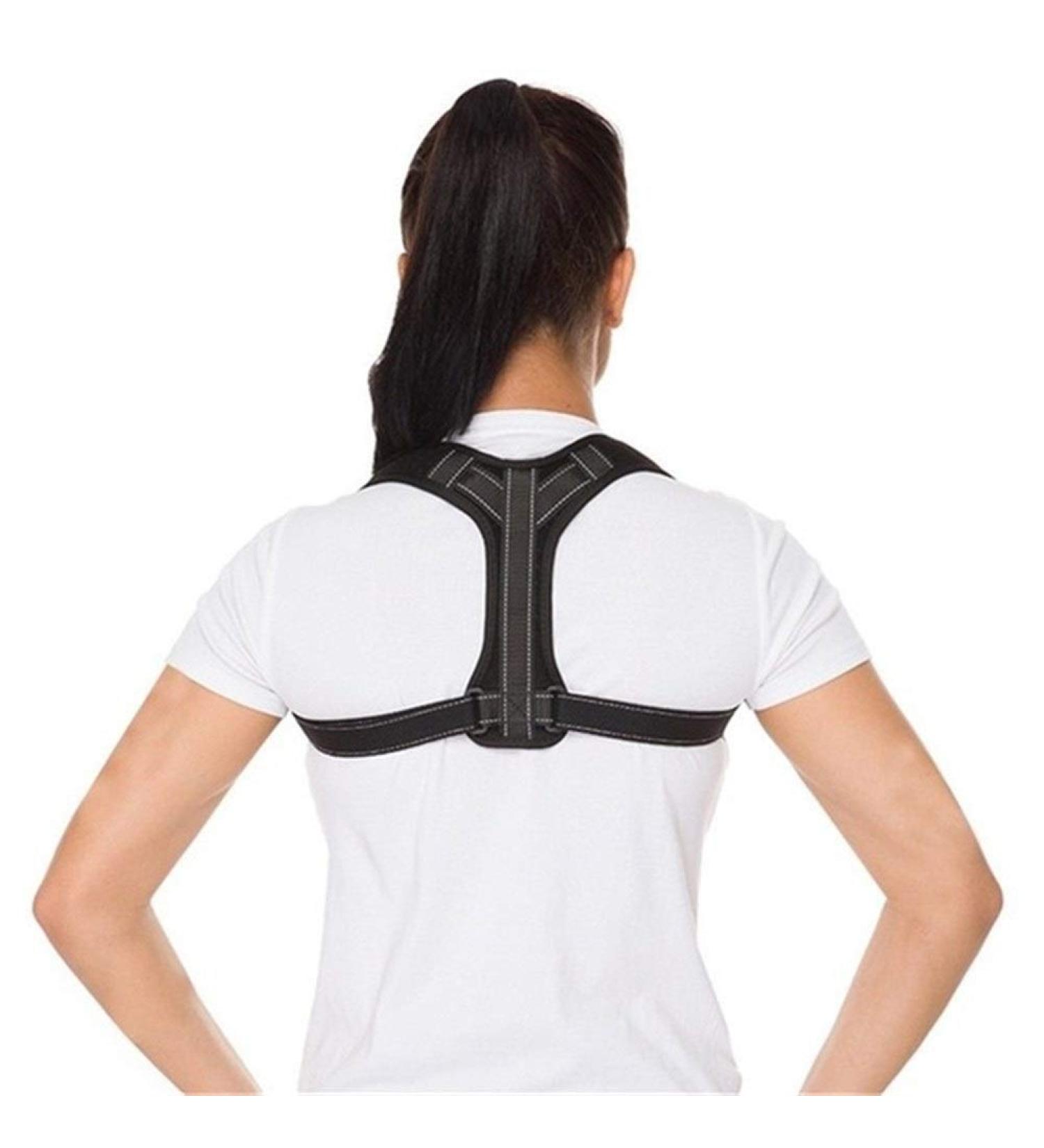 Posture Corrector Back Support Adjustable Back Shoulder Lumbar Brace Belt Posture Corrector for Men and Women Full Moon - Buy Online on GoSupps.com