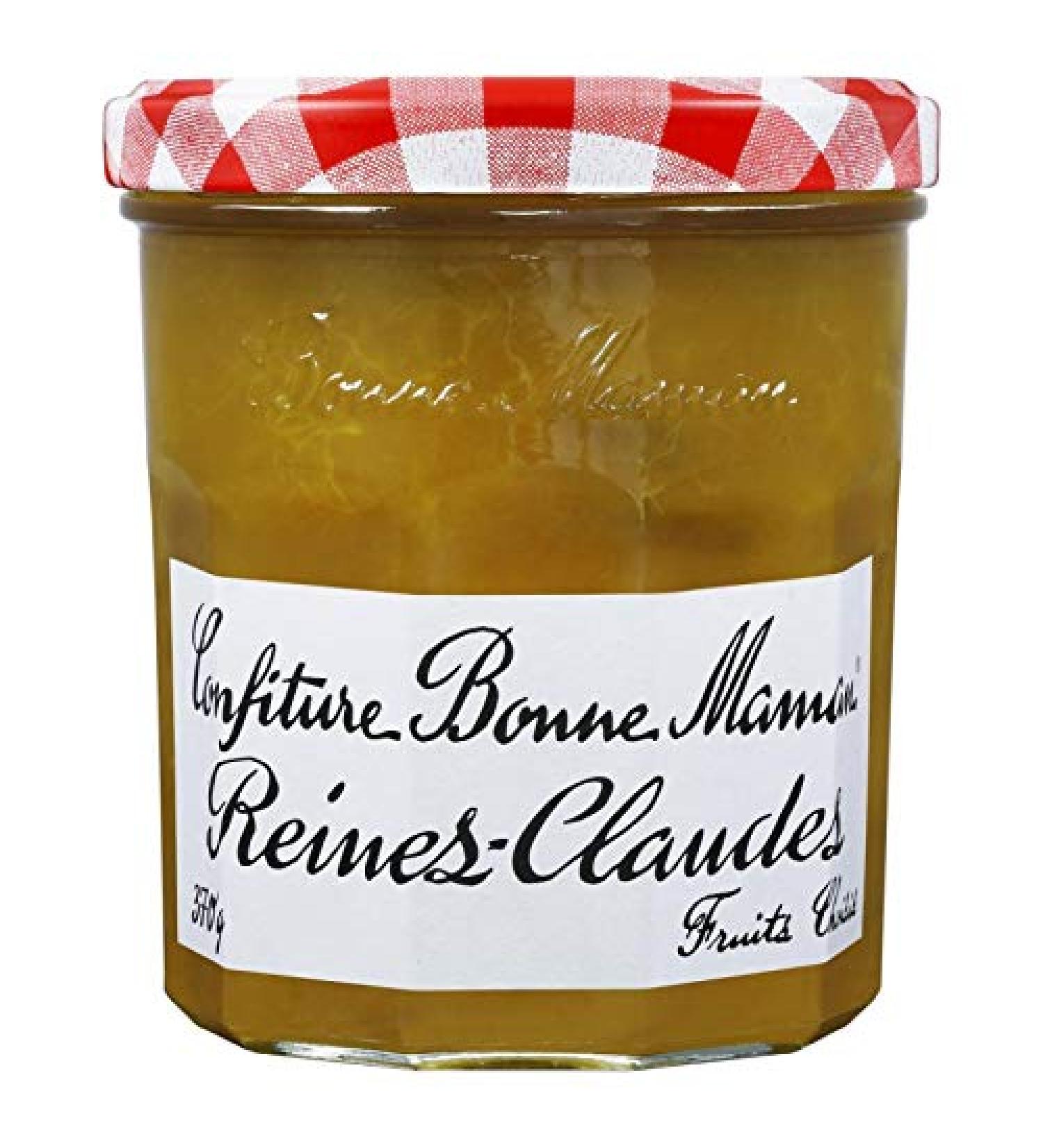 Savourez la douceur fruit e de la confiture extra Reines-Claudes BON. MAM. en pot de 370G- Lot De 4