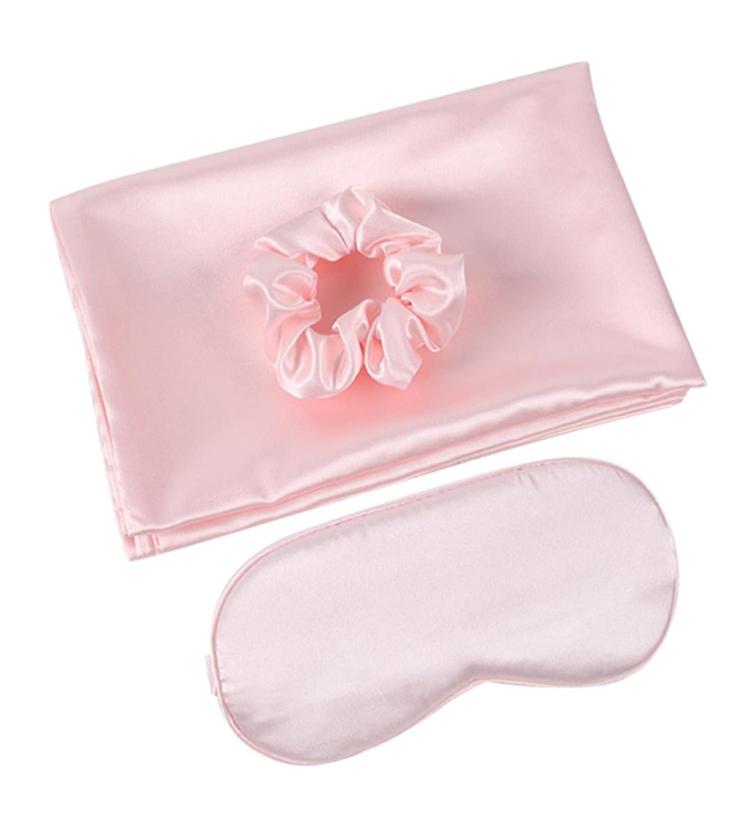 minkissy 1 Set Hair Scrunchies for Women Headband for Women Eye Mask for Sleeping Matron of Honor Proposal Sleeping Mask Wedding Favors Sleep Mask Four Piece Set Silk Bridesmaid Girl - Buy Online on GoSupps.com