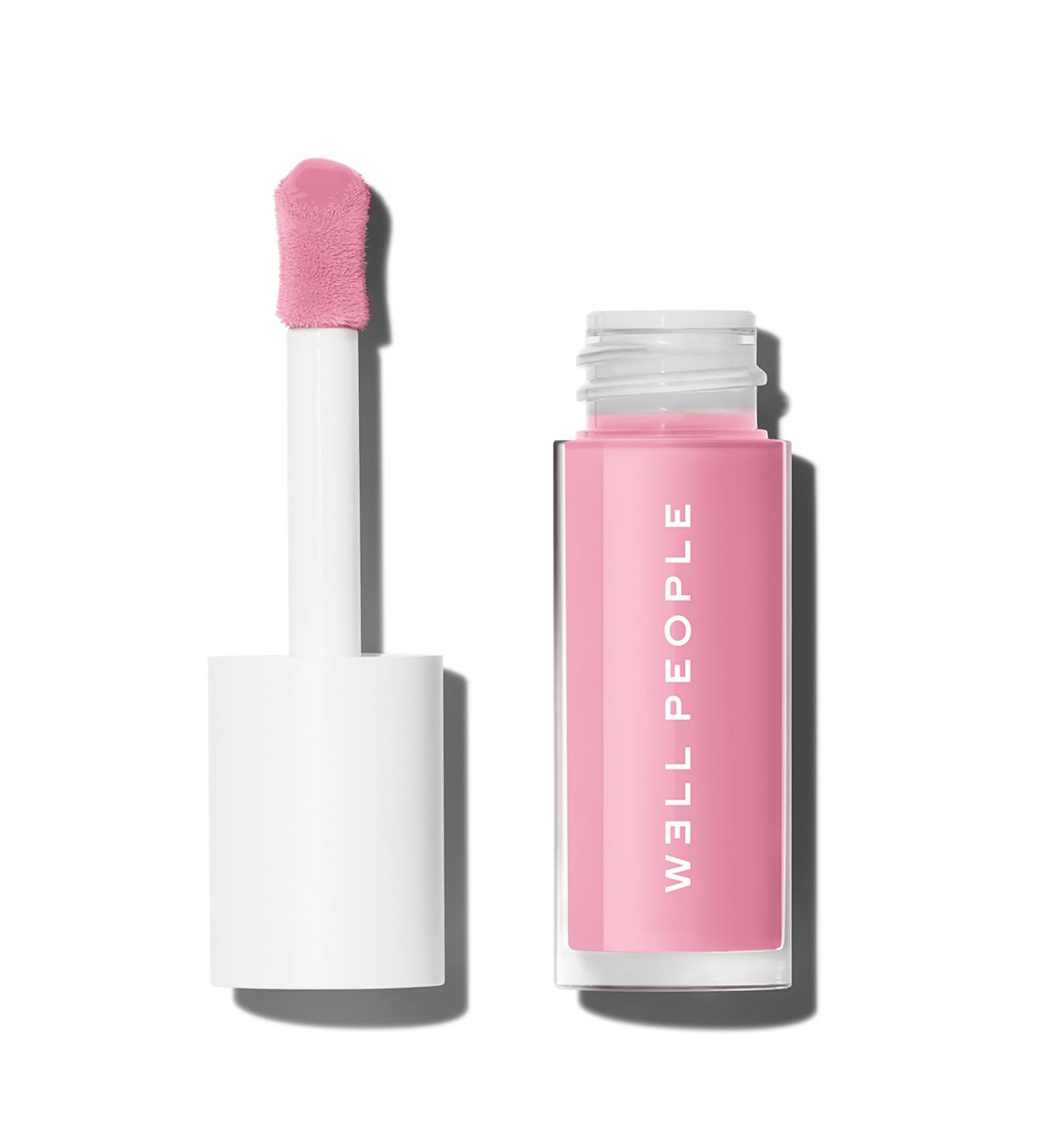 Well People Lush Lip Tinted Oil - Vegan Moisturizing Lip Oil for Nourishing Lips | Sheer Color & Cherry Blossom - International Shipping Available - Buy Online on GoSupps.com