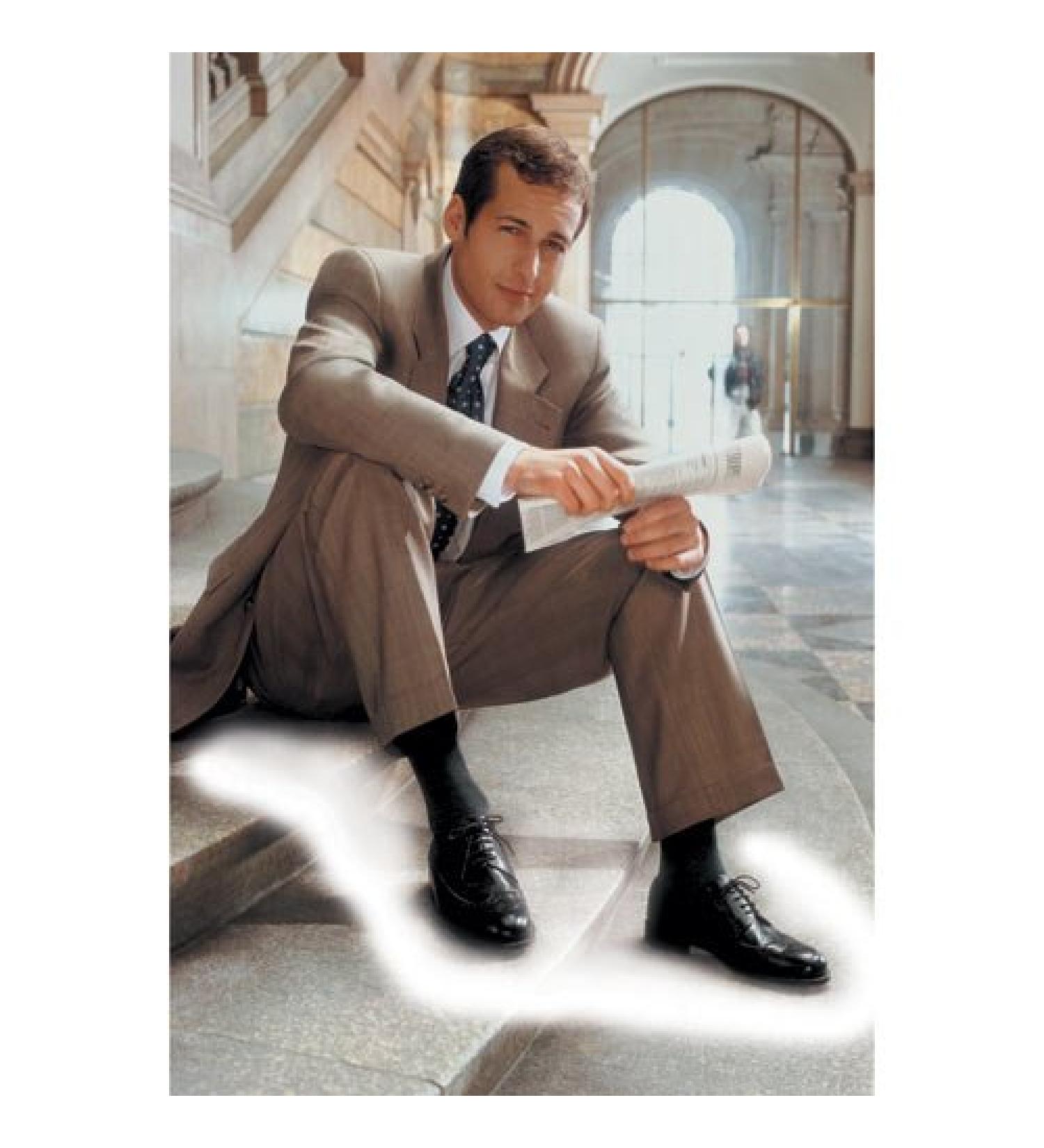 Jobst for Men Moderate Support Over-the-Calf Dress Socks