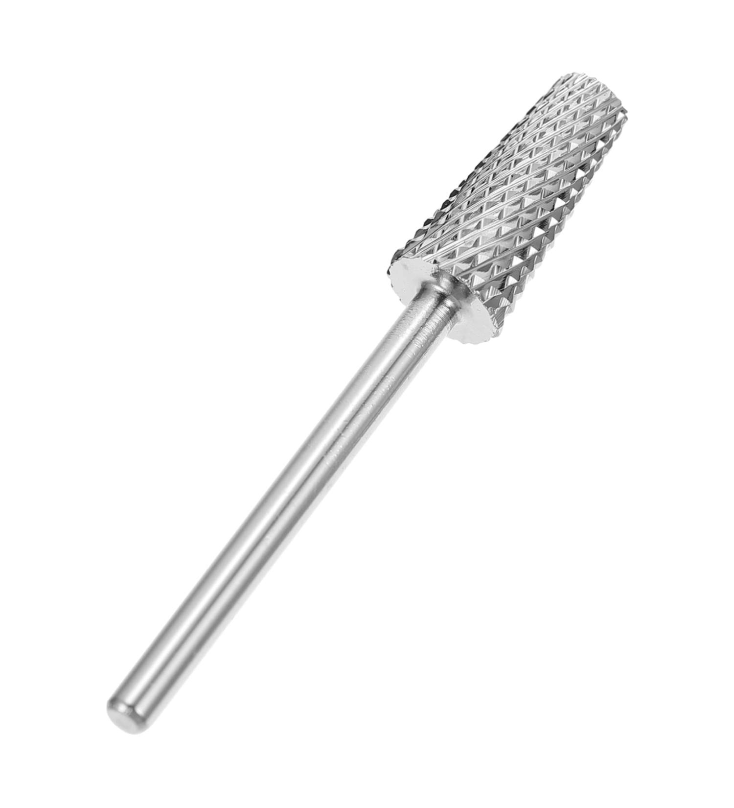 SOLUSTRE Nail Polisher Electric Nail File Nail Tools Carbide Drill Bit Professional Nail File Nail Grinding Head Nail Polish Bits Nail Builder Gel Fragments Alloy Miss Tungsten Steel - Buy Online on GoSupps.com