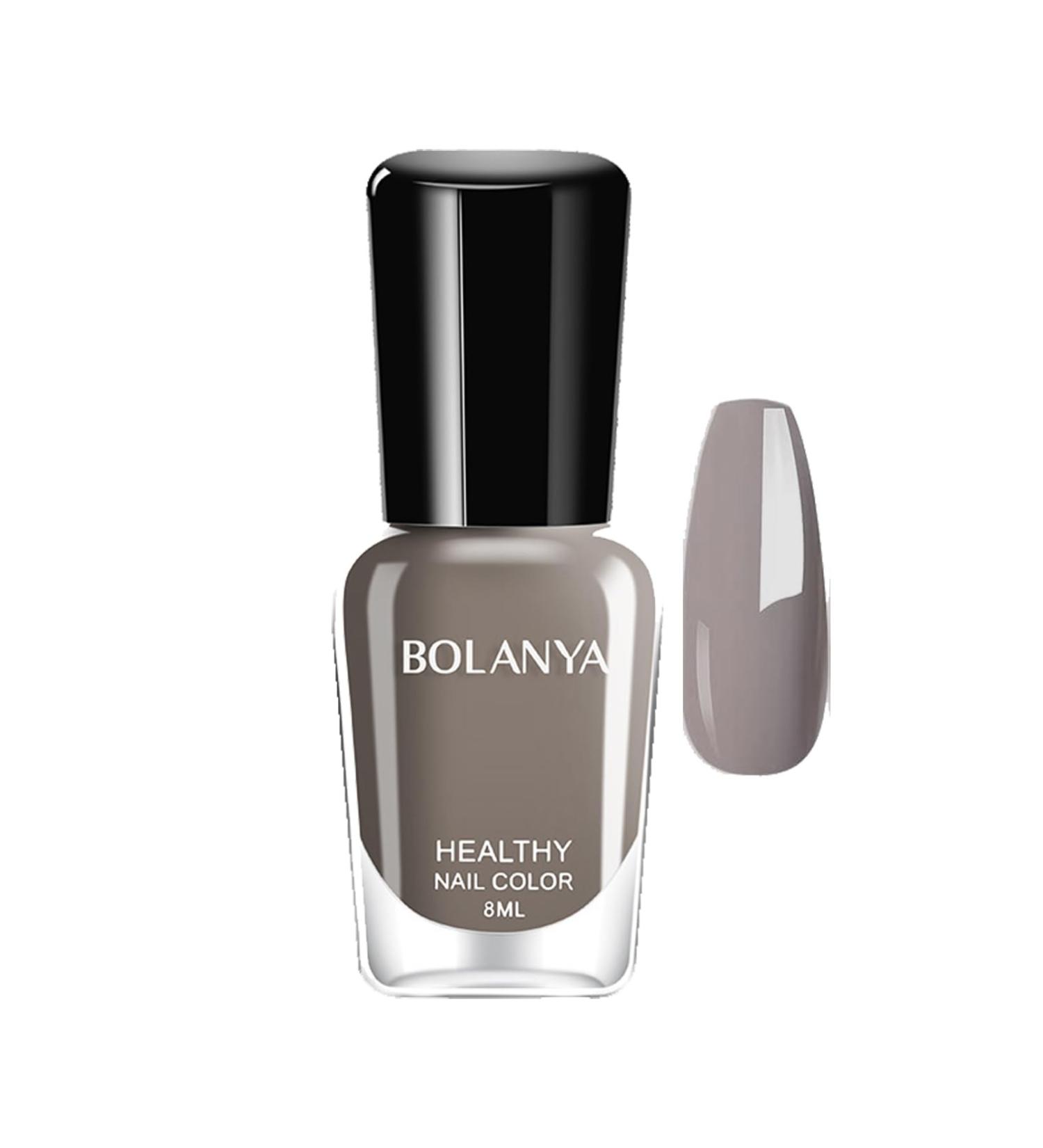 Grey Nail Varnish Peel off Nail Polish Quick Dry Nail Polish Water Based No Odor & Non Toxic Nail Paint No Need Cure Nail Lacquer DIY Nail Art Manicure No Need Baking B114 - Buy Online on GoSupps.com