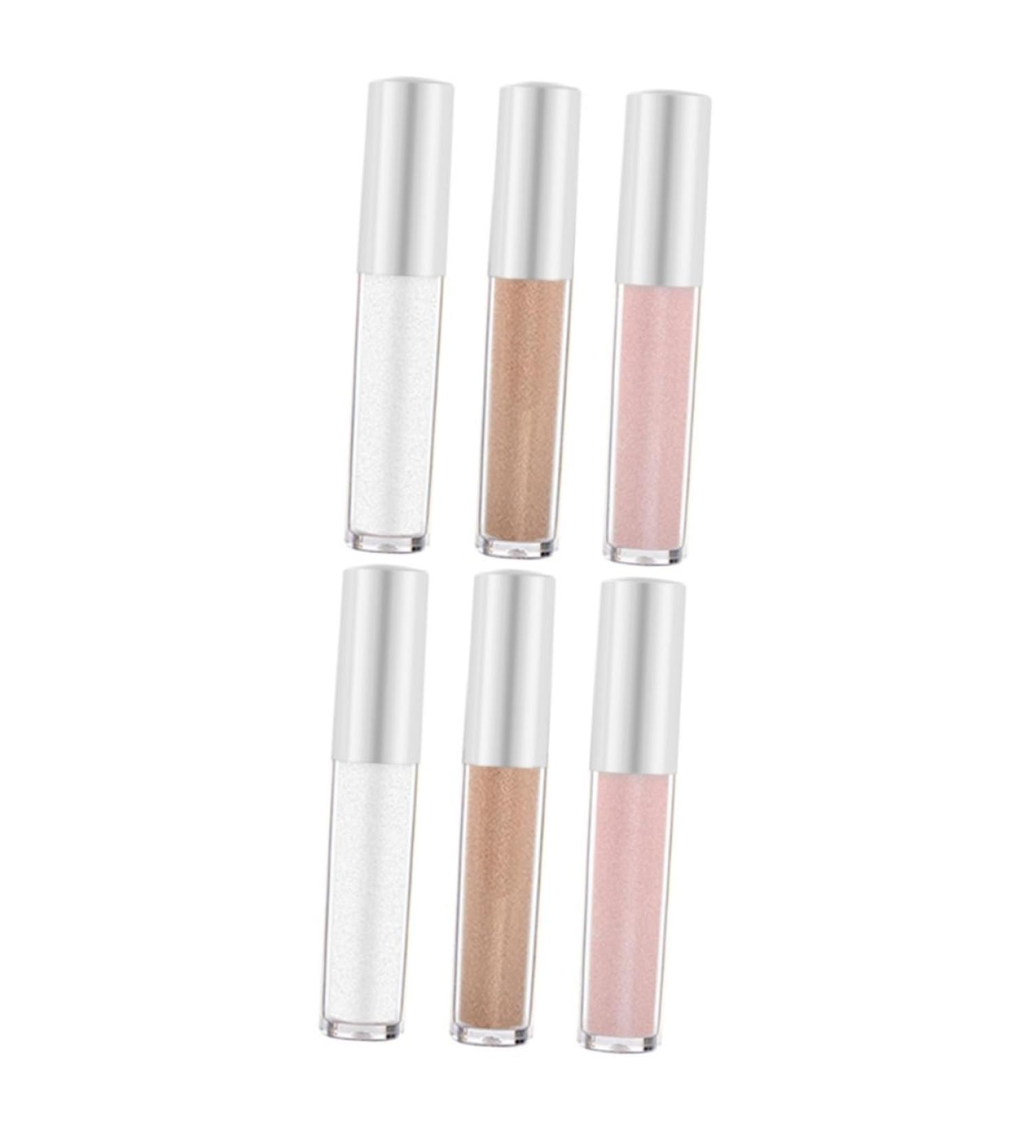 FRCOLOR 6 pcs Eye Makeup Tool Bling Women Eyeshadow Glitter Highlight Liquid Diy Cosmetics Shadow 1 count (Pack of 1) Assorted Colorx2pcs - Buy Online on GoSupps.com