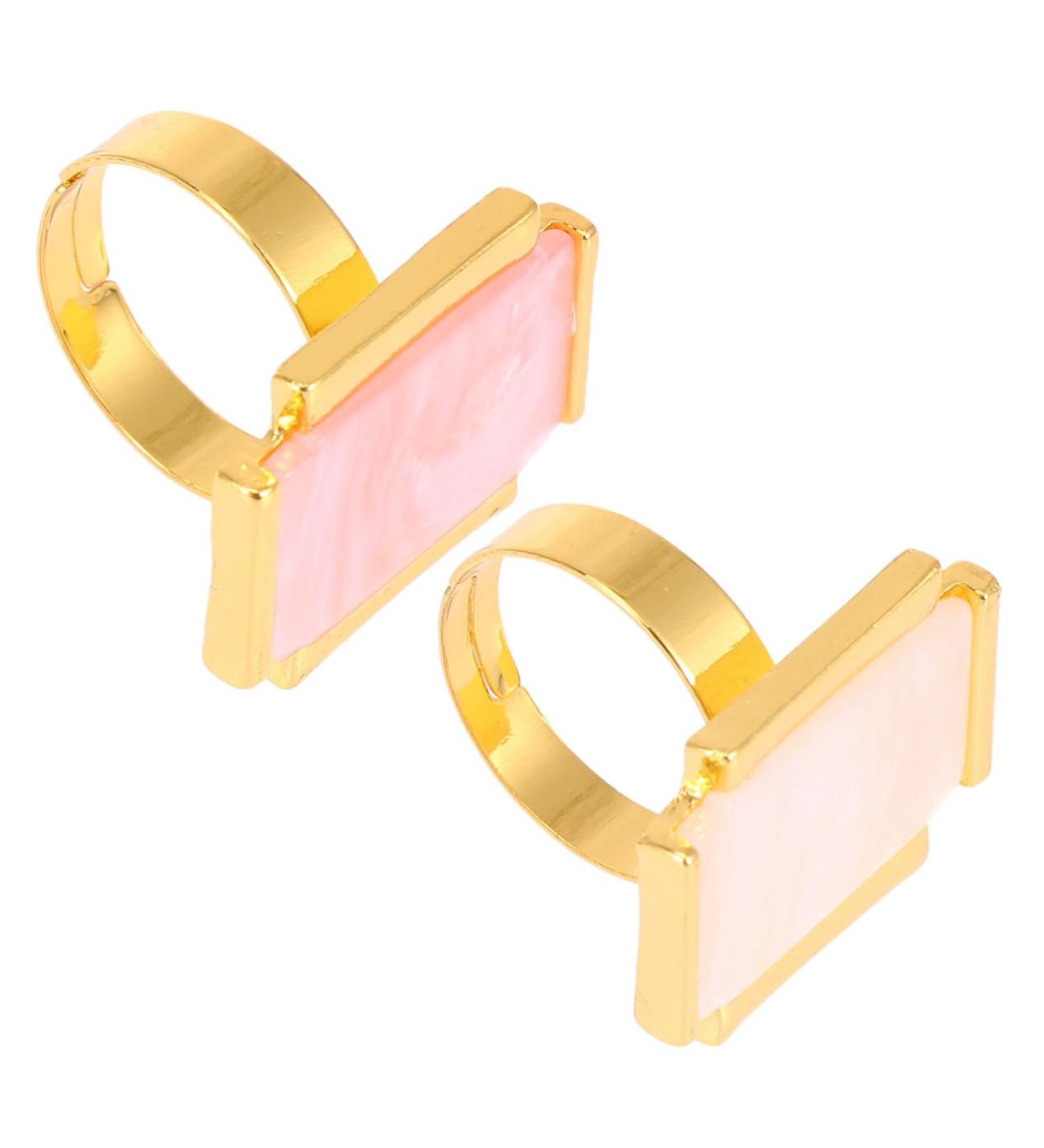 POPETPOP 2 pi ces Palette Ongles Cr ative Forme de Couronne Support pour Pinceaux et Pr sentation de Couleurs Rangement Vernis et M lange Facile pour Manucure Blanc et Rose - Buy Online on GoSupps.com