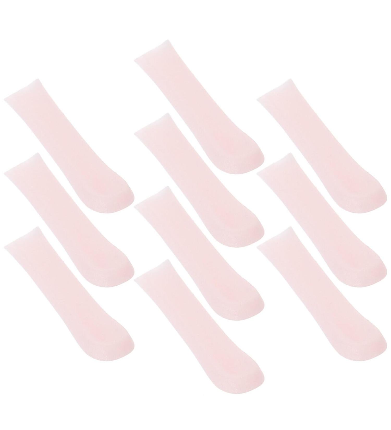 FRCOLOR Ear Spoon Tips Ear Cleaner Replacement Tips 10pcs Soft Silicone Ear Wax Pick Removal Tips Safety Ear Scoops Sleeves Accessories Set for Teens Adults Oval Pink - Buy Online on GoSupps.com