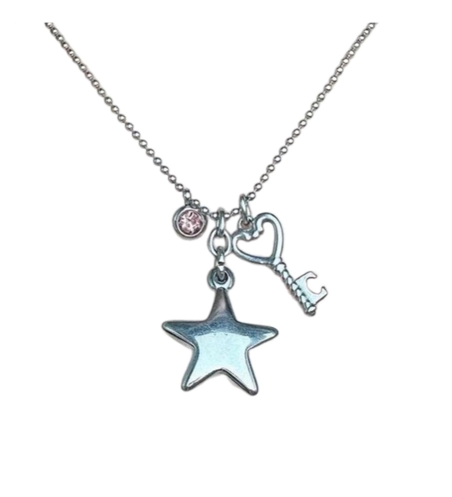 OralGos Elegant Star Pendant Necklace - Stylish Chain Jewelry Gift for Fashion-Conscious Shoppers - Buy Online on GoSupps.com