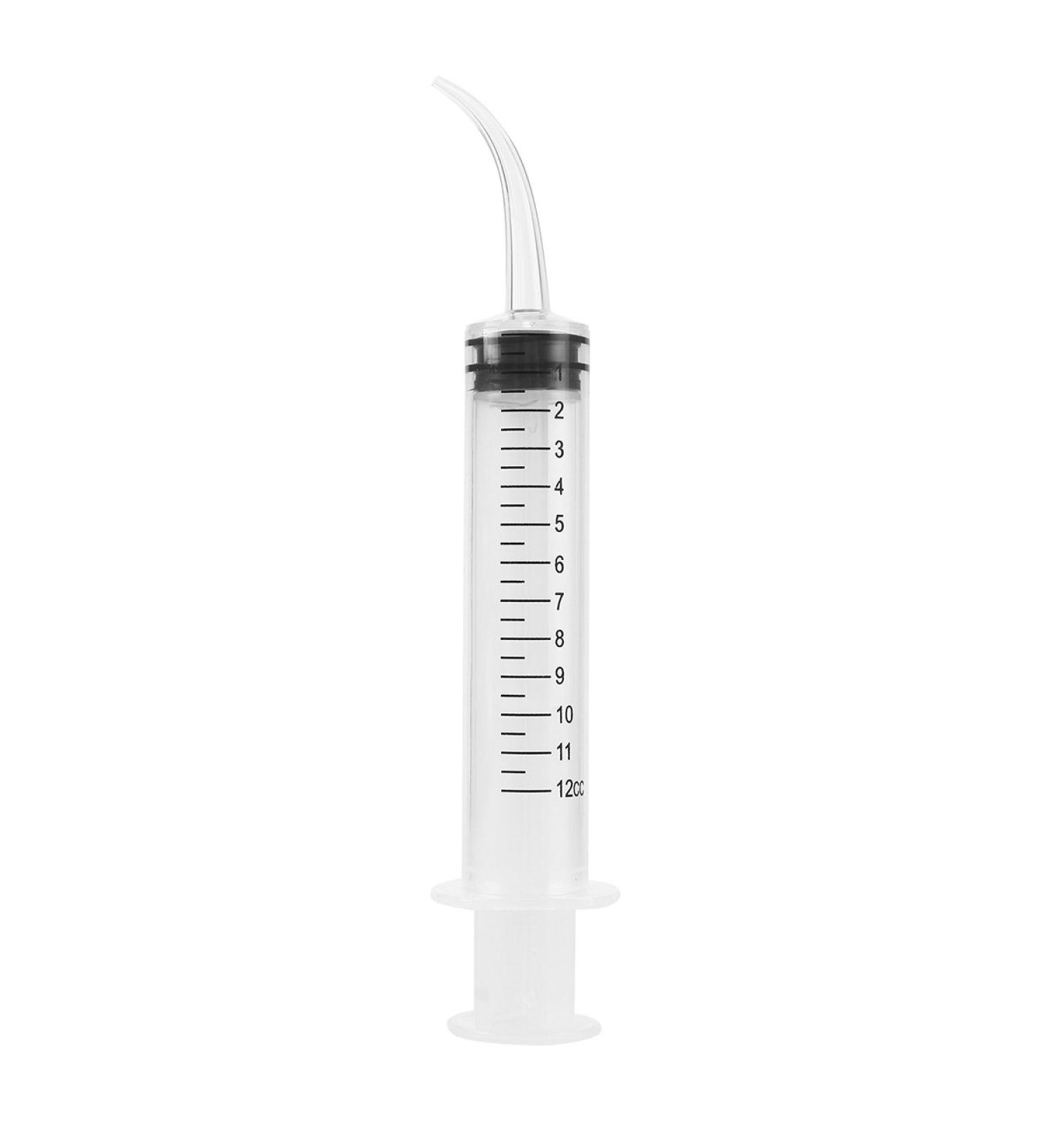 SUPVOX 8 Pcs Disposable Dental Irrigation Syringe - Curved Tip Oral Irrigator for Optimal Dental Care | International Shipping Available - Buy Online on GoSupps.com