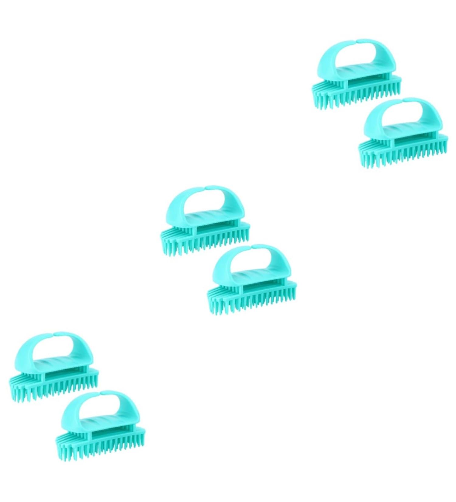 Tovinanna 6-Piece Shampoo Brush Set | Scalp Massager for Curly Hair | Men & Women Hair Care | Boost Lather & Cleanse - Buy Online on GoSupps.com