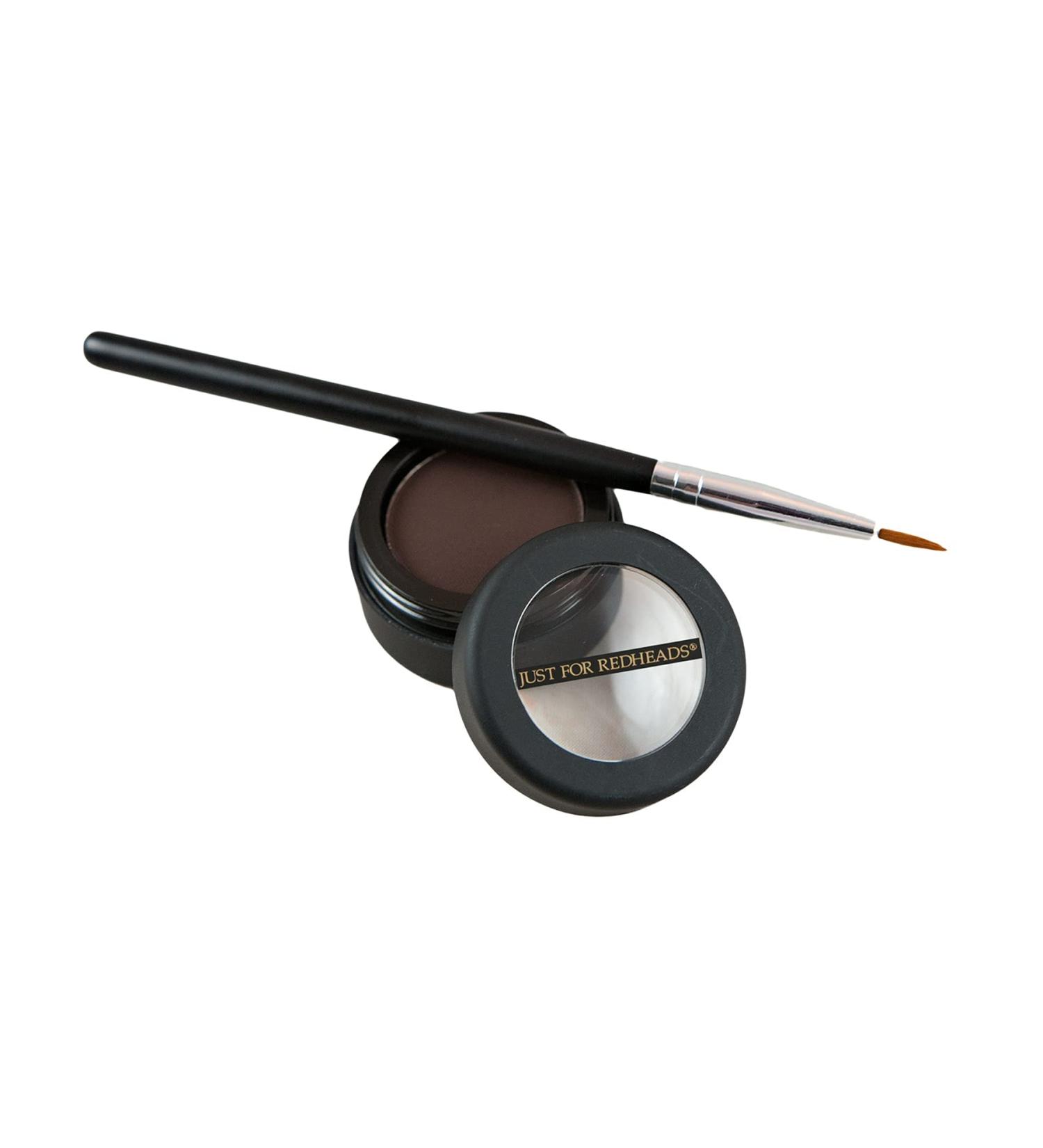 Just For Redheads Professional Cake Eyeliner with Brush - Intense Color and Precision for Red Hair - Buy Online on GoSupps.com