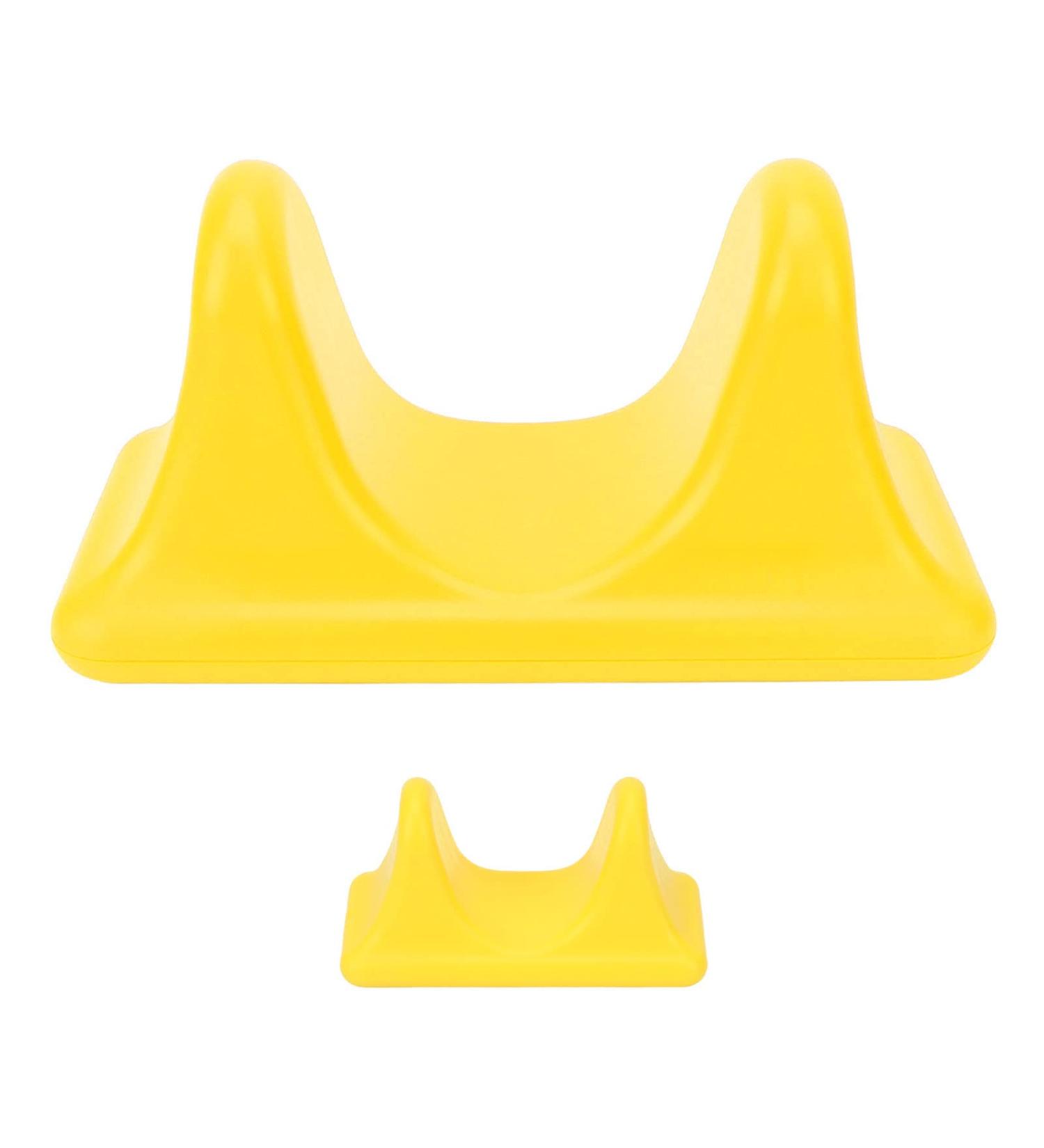 Asixxsix Psoas Muscle Release Tool - 2PC Deep Tissue Back & Hip Flexor Massager (Yellow) - Portable Full Back Stretcher for Relaxation - Buy Online on GoSupps.com