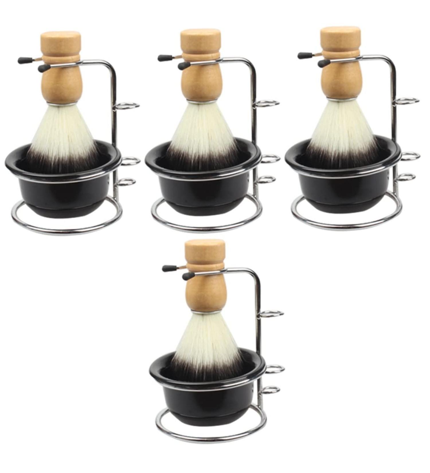 Shop Lurrose 4 Sets Razor Foam Shell Metal Stalls - Premium Hairdressing Brush Holders Shaving Accessories and Clips for a Perfect Grooming Experience | International Shipping Available - Buy Online on GoSupps.com