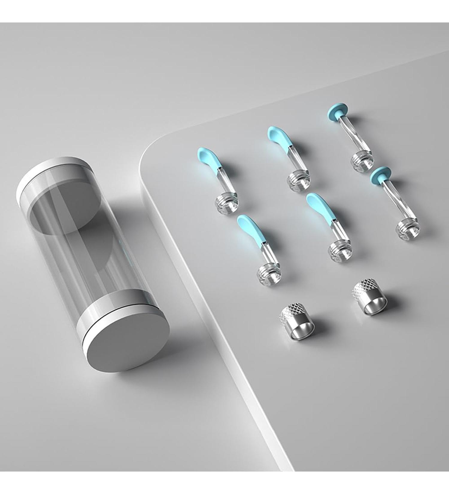 8PCS Original Replacement Ear Cleaner Ear Spoons Tips for Effective Ear Wax Removal - Buy Online on GoSupps.com