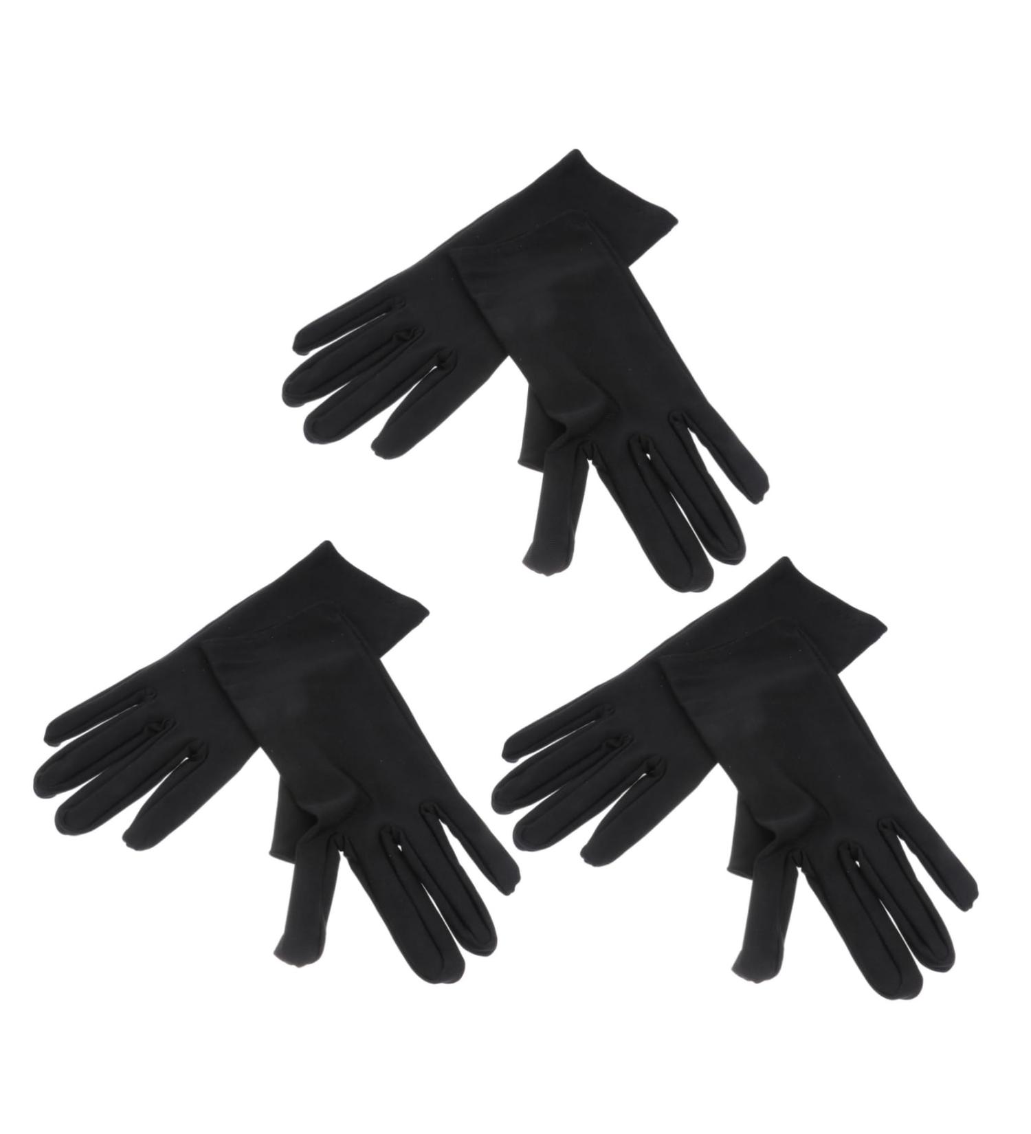 Ipetboom 9 Pairs Food Prep Hand Gloves Moisturizing Spa Glove Safety Gloves Protective Work Gloves Coin Cotton Gloves Working Glove Costume Honor Guard Gloves Dry Travel Oven White Gloves - Buy Online on GoSupps.com