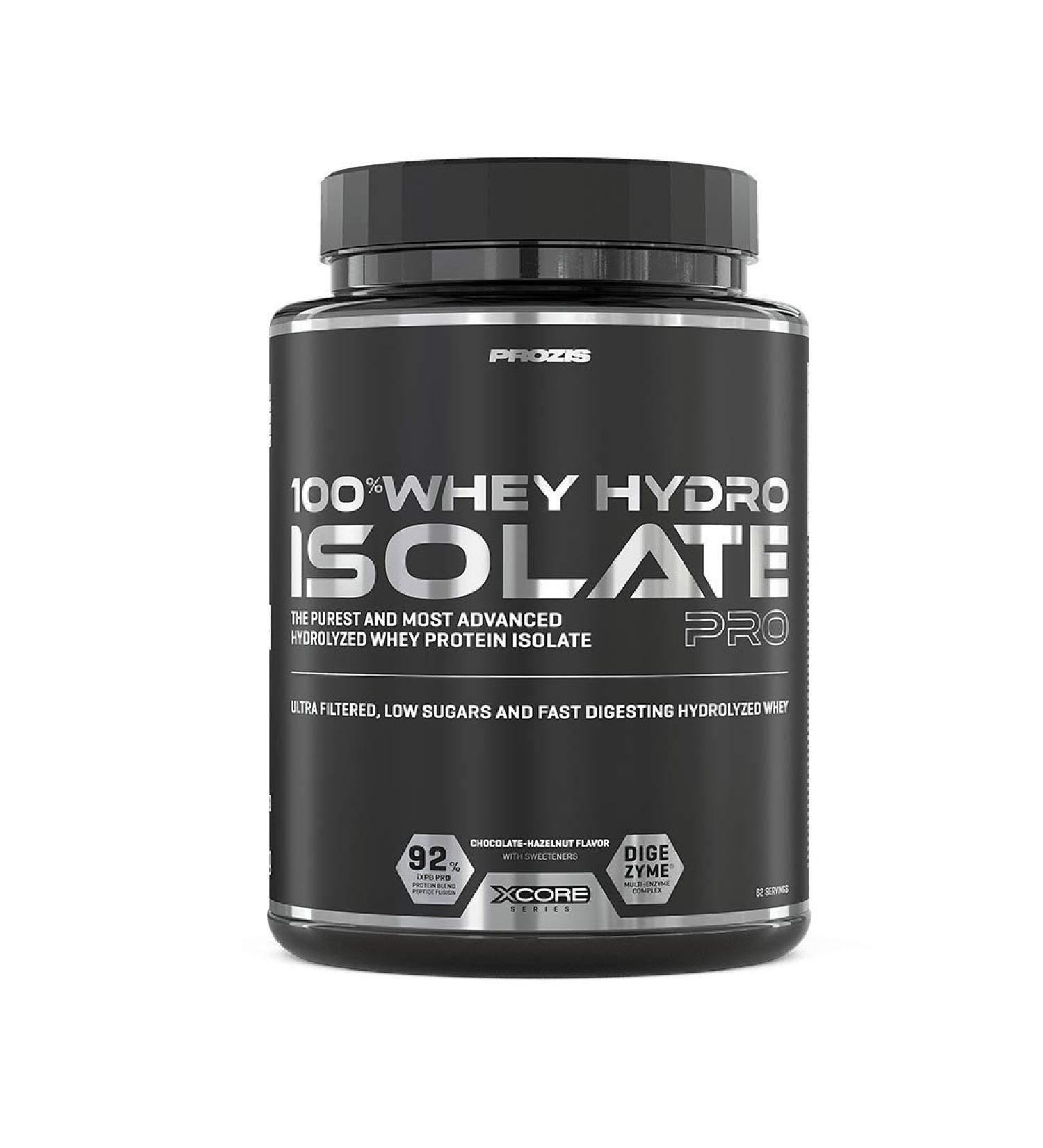 Prozis 100% Whey Hydro Isolate Pro SS Protein Blend 2000g Chocolate-Hazelnuts - Buy Online on GoSupps.com