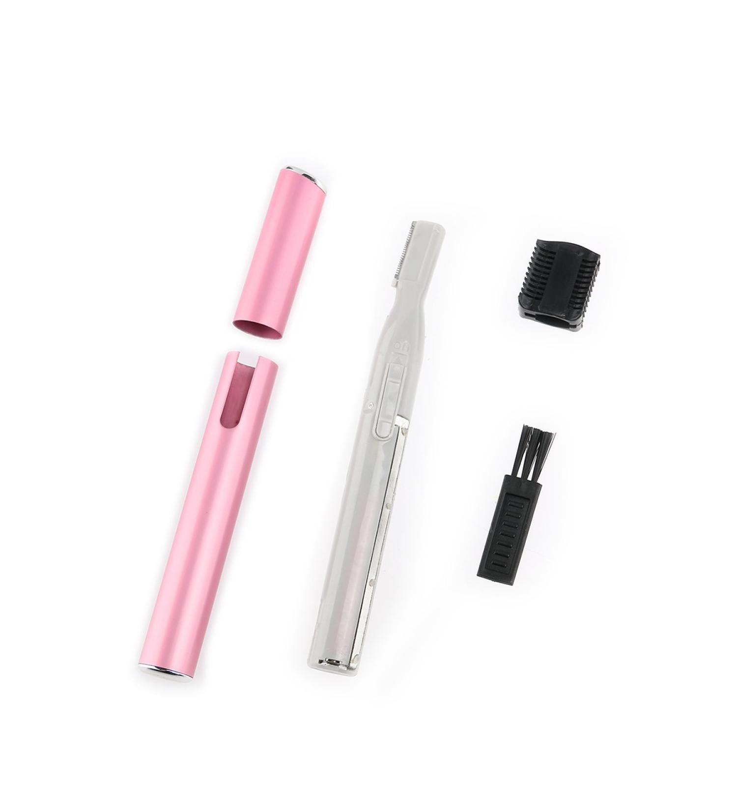 Facial Depilator & Eyebrow Shaver for Women - Electric Hair Remover Trimmer Razors | Miss Pink - Buy Online on GoSupps.com
