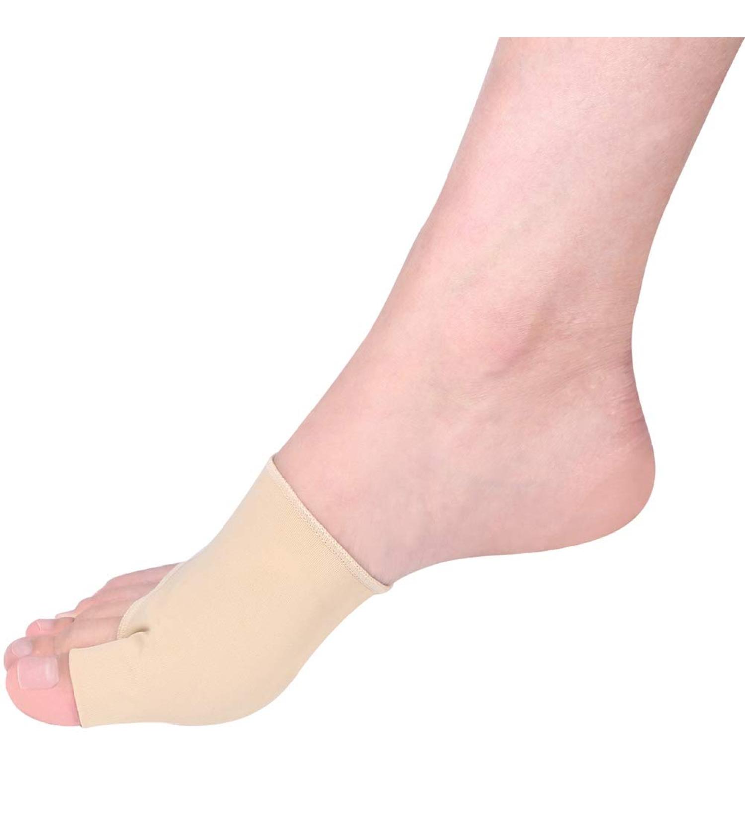 Bunion Sleeve Protector with Metatarsal Toe Pad for Pain Relief - Thumb Corrector and Forefoot Cushion Included - Buy Online on GoSupps.com