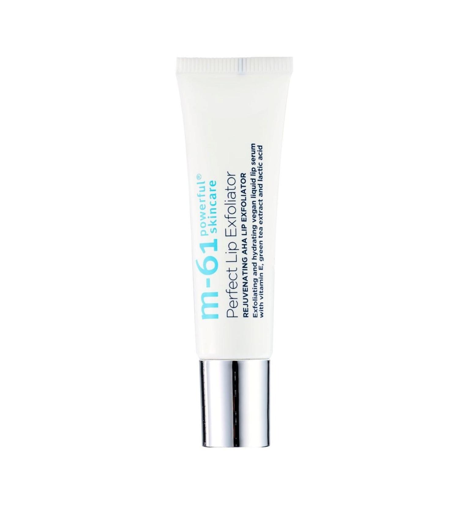 m-61 Perfect Lip Exfoliator | Cooling Leave-On AHA Liquid Exfoliating Serum Lip Treatment - Buy Online on GoSupps.com