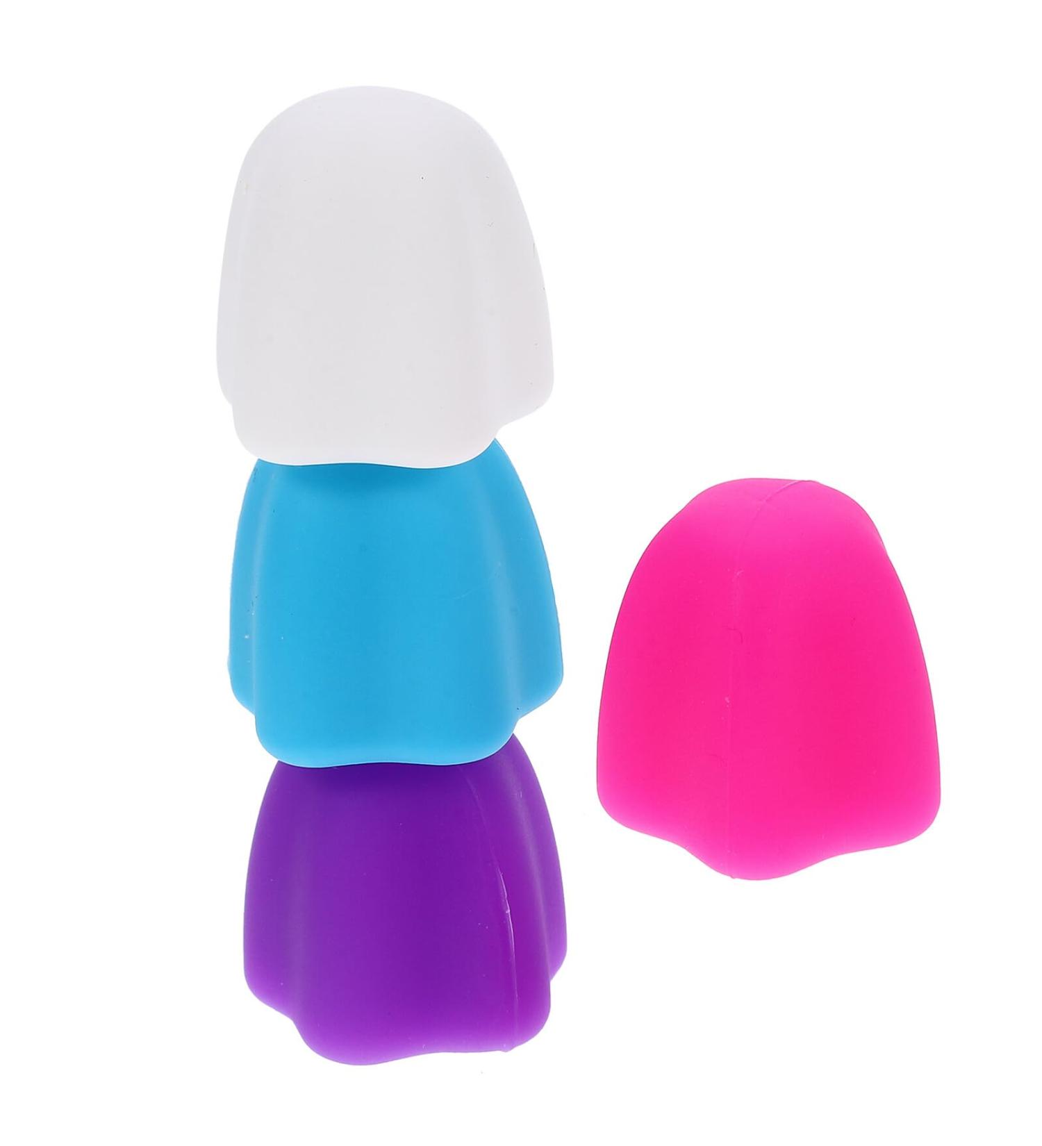 4 pi ces Lot de Bouchons Auto-fermants Silicone pour Dentifrice Compact et Contr le Pr cis Dose Accessoires Essentiels pour Salle de Bain Domicile - Buy Online on GoSupps.com