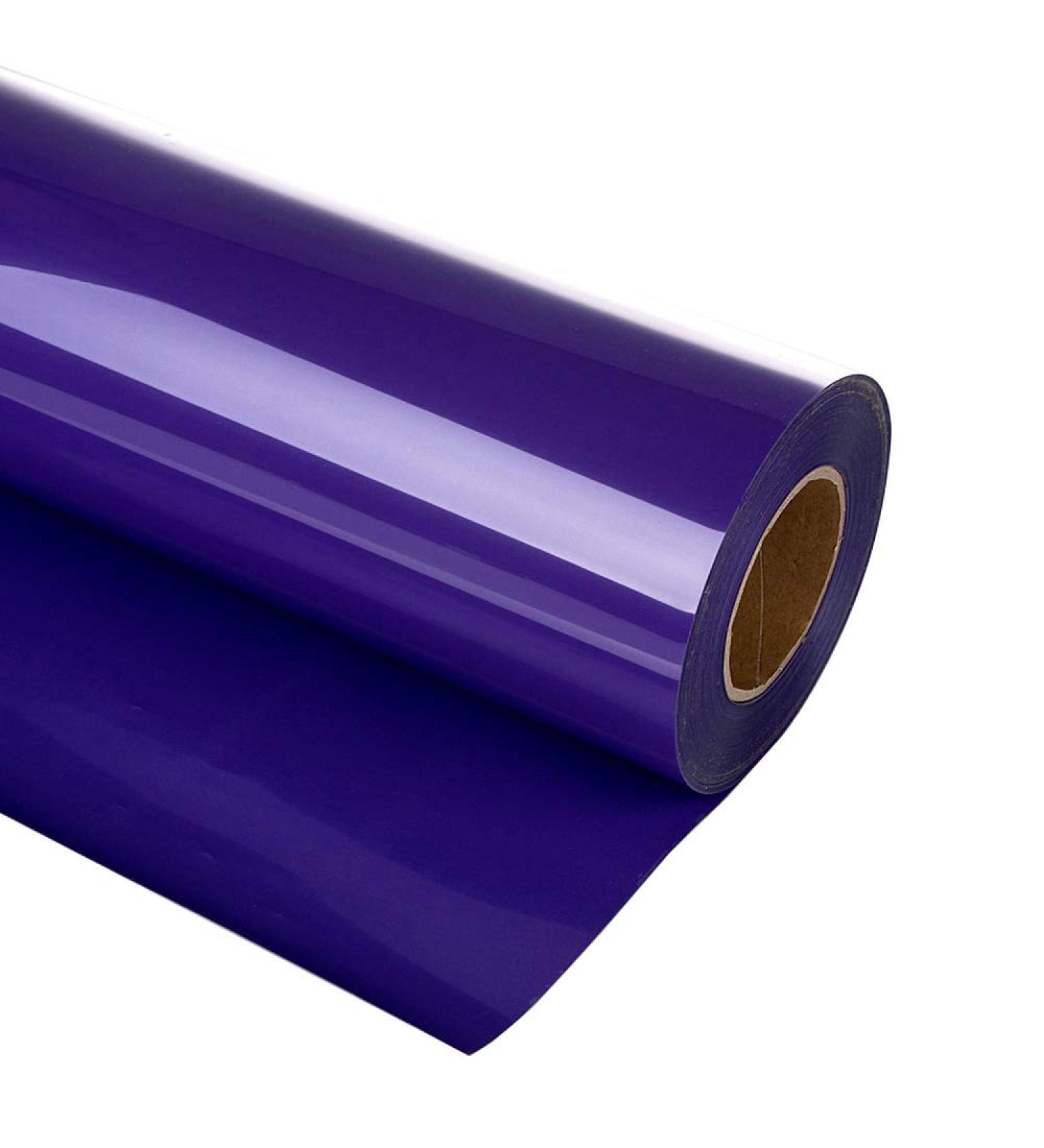 Guangyintong Purple HTV Vinyl Roll 12x12ft Matte for T-Shirts - Heat Transfer Vinyl - Buy Online on GoSupps.com