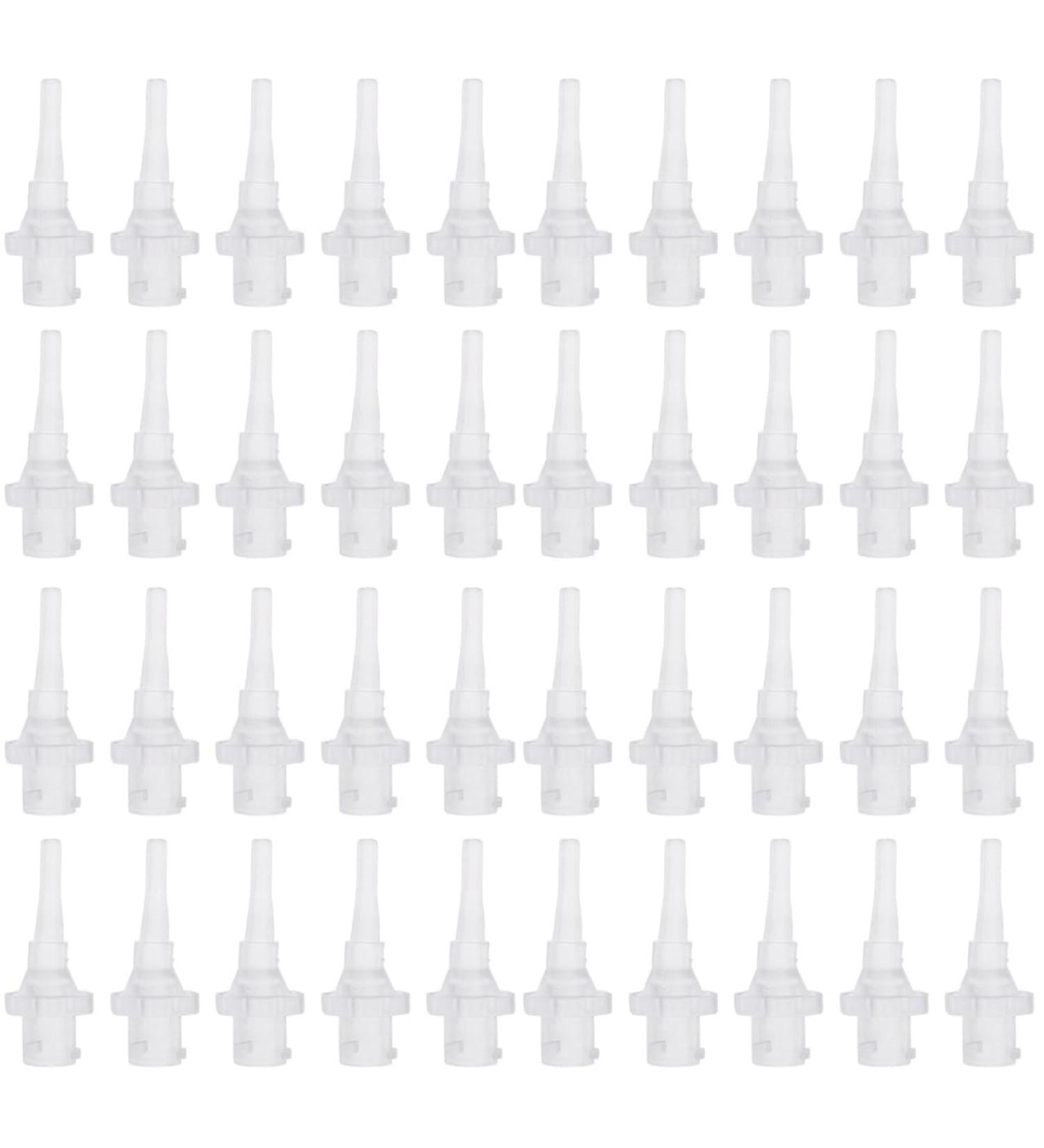 BEBEMOKO 40pcs Disposable Ear Washer Tips for Adults Sturdy Material Safe Ear Cleaning Supply Fits All Smooth for Comfortable Use Easy to Dispose After Cleaning - Buy Online on GoSupps.com