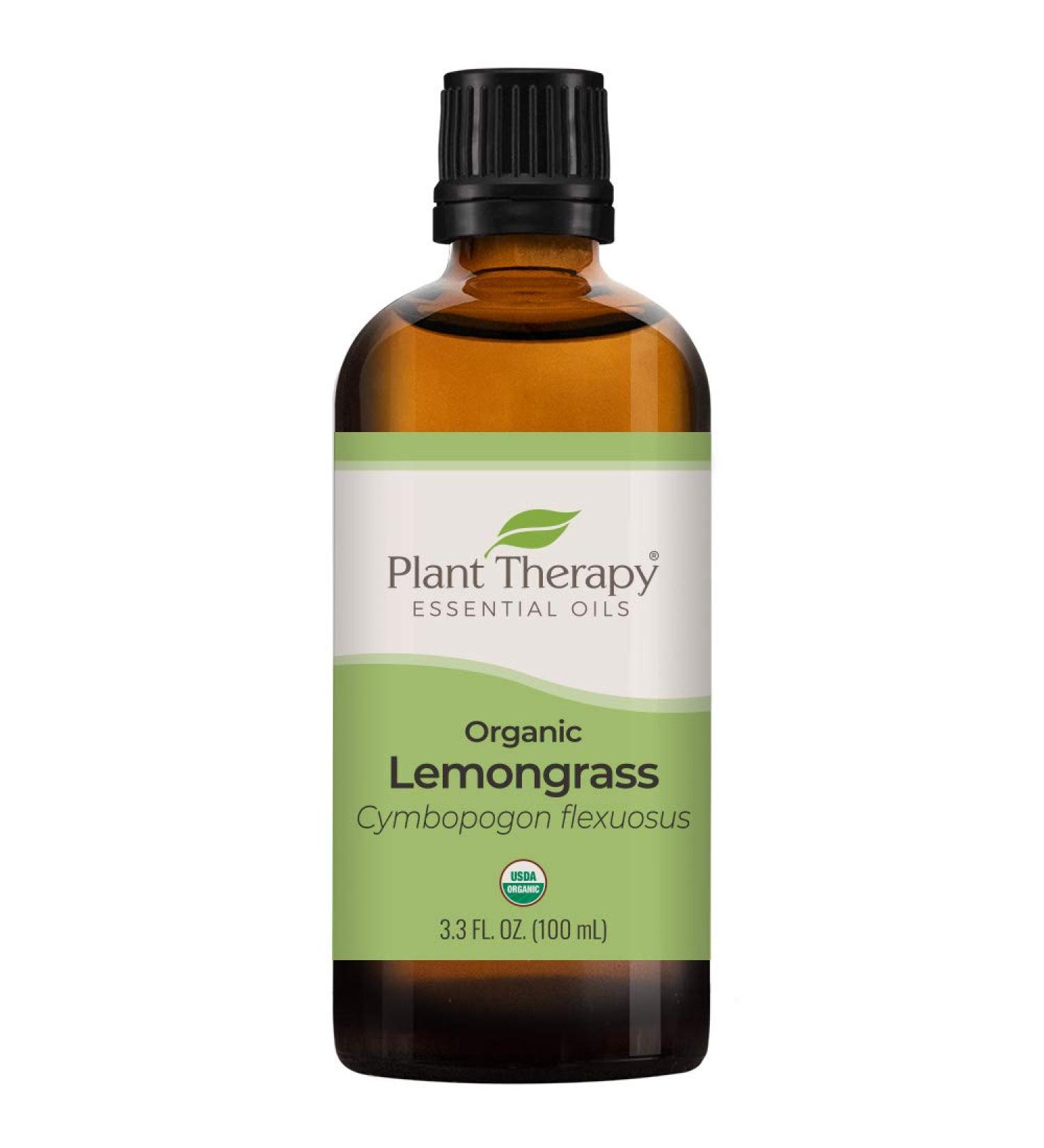 Buy Plant Therapy Lemongrass Organic Essential Oil 100% Pure - USDA Certified Undiluted Aromatherapy - 100 mL (3.3 oz - Buy Online on GoSupps.com