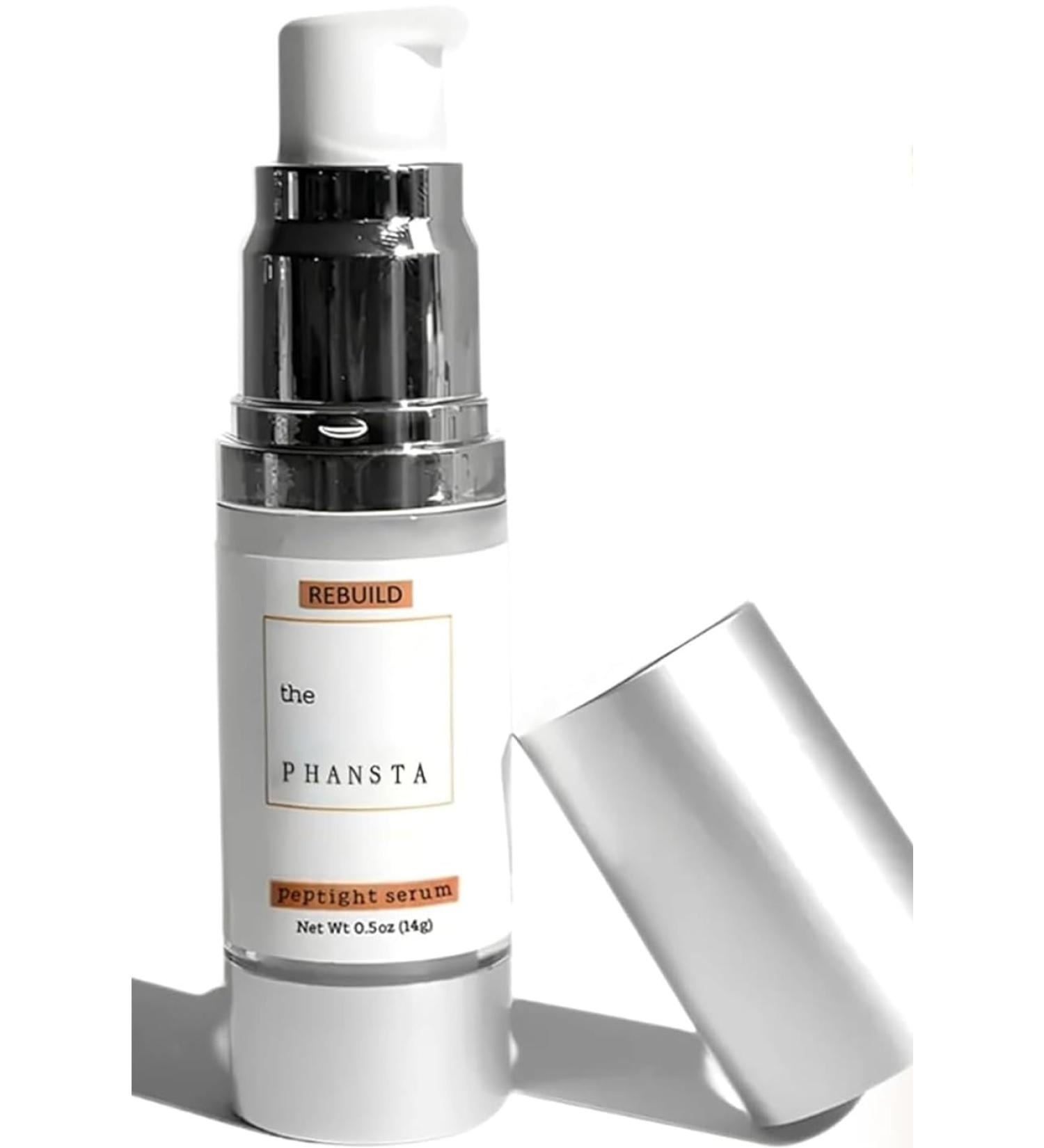 Buy Anti Wrinkle Peptide Serum - Anti Aging Face Tightening Cream for Fine Lines & Wrinkles | Hydrating Peptide Formula for Youthful Skin - Buy Online on GoSupps.com