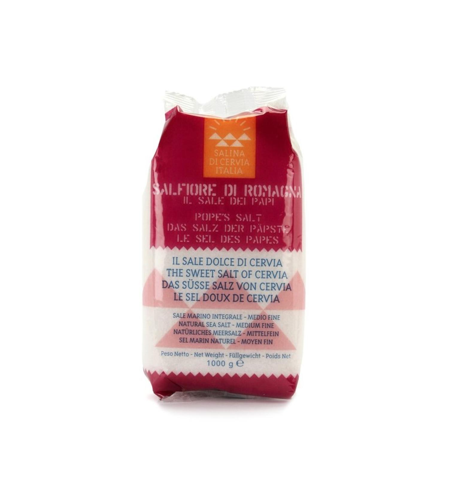 Salina di Cervia Cervia Sweet Salt - Medium to Fine Grain 1kg