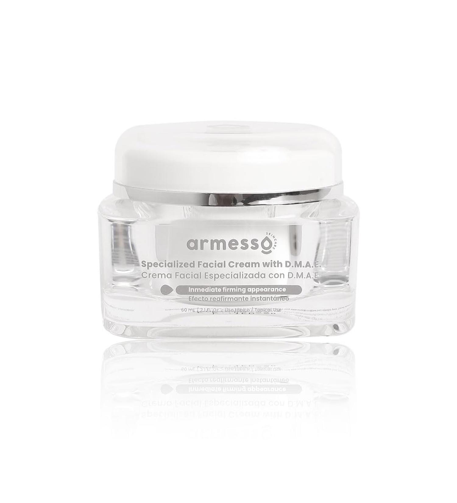 Armesso Facial Cream with D.M.A.E. - Firming & Moisturizing 2 Oz | Buy Internationally - Buy Online on GoSupps.com