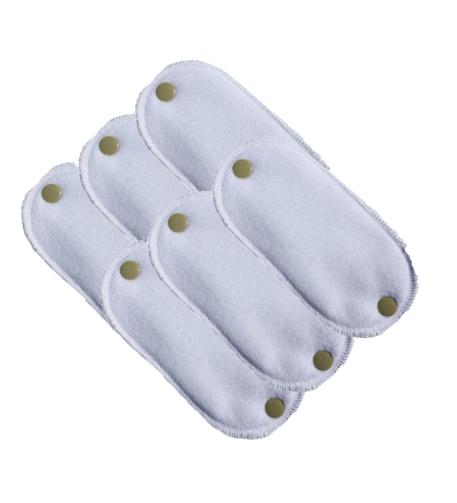 Glenndarcy Washable Popper Pads for Dog Diapers and Belly Bands (Non-Waterproof Base A - 6 Pack) Non-Waterproof Base A - 6 pack
