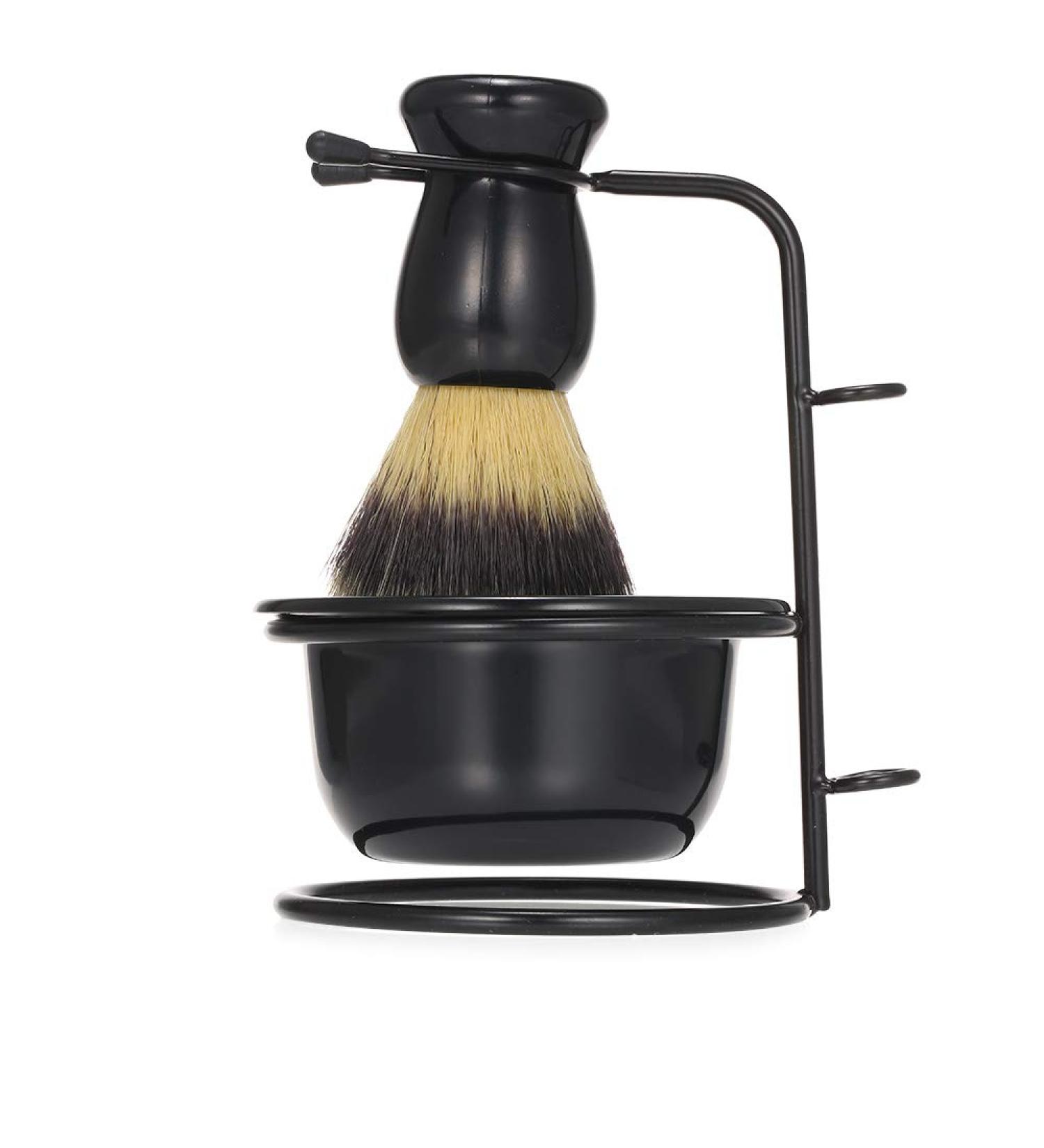 Layhou Metal Shaving Brush Stand & Bowl Set - Perfect for Men s Grooming | Razor Holder Soap Cup & Bart Removal Tools - Buy Online on GoSupps.com