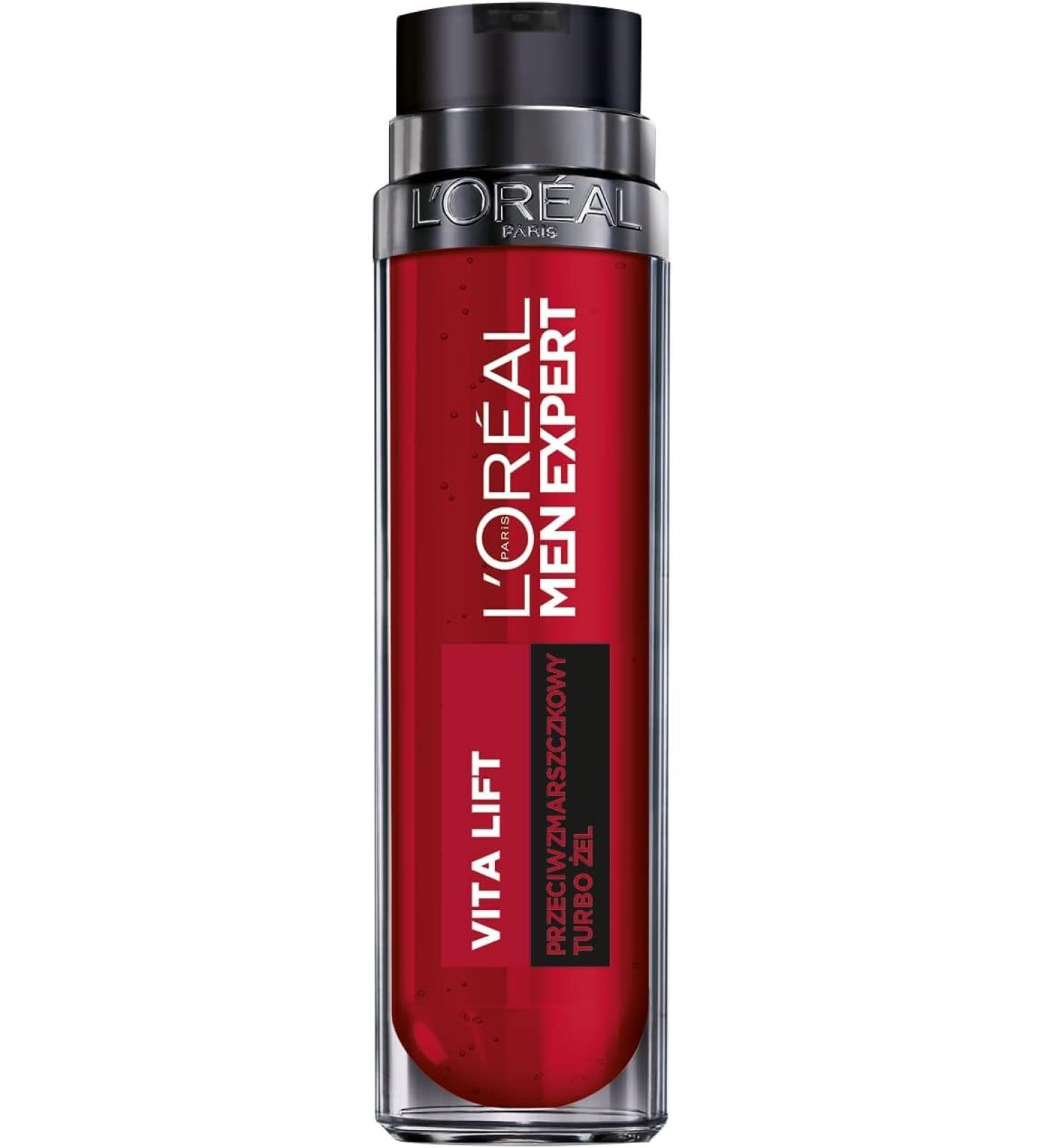 L'Oreal Paris Men Expert Vita Lift Anti-Wrinkle Gel with French Vine Extract - 50ml | Ships Internationally - Buy Online on GoSupps.com