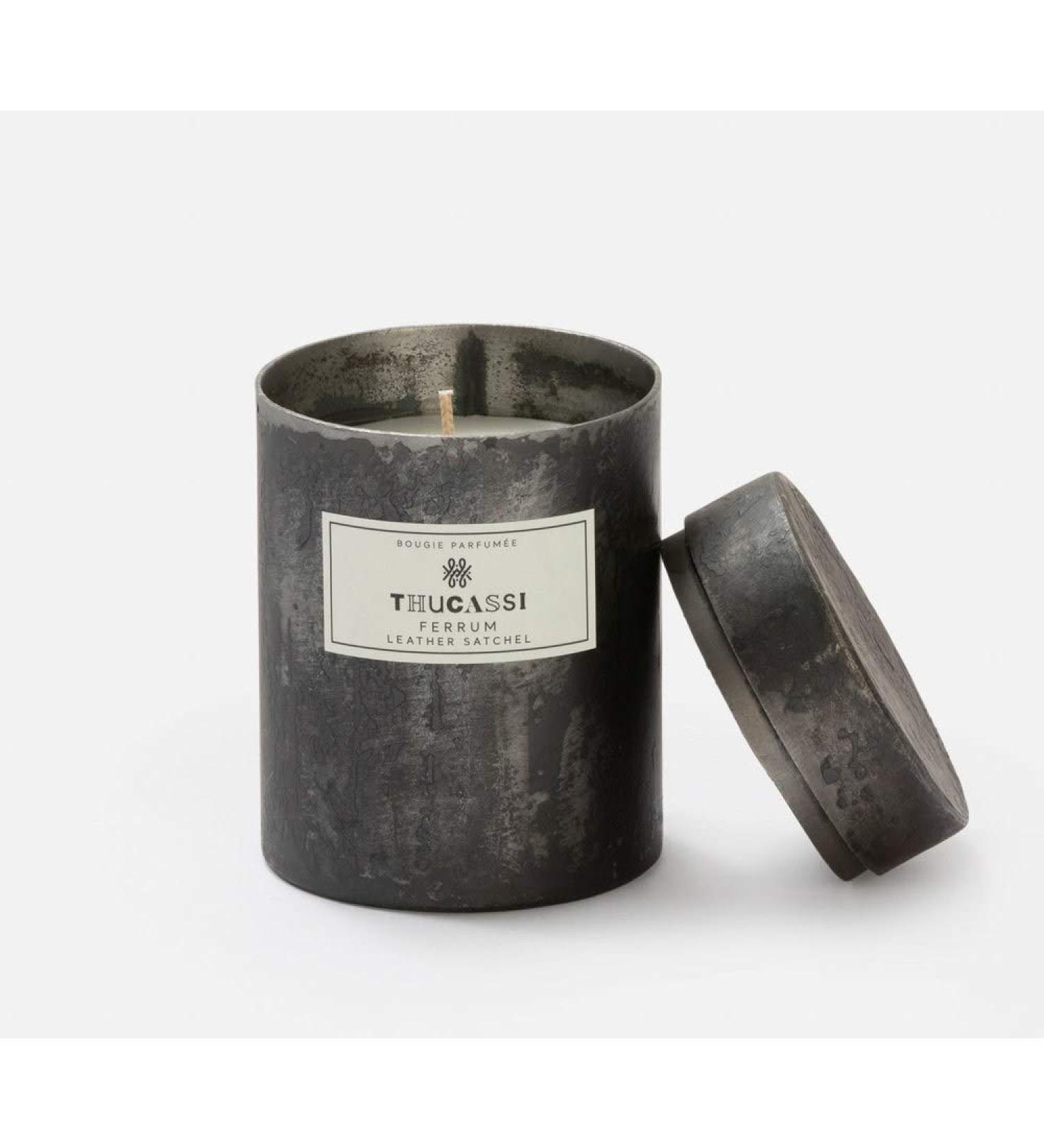 Thucassi Ferrum Candle - Sea Water Foam Scent - 9oz Black Tin | International Shipping Available - Buy Online on GoSupps.com