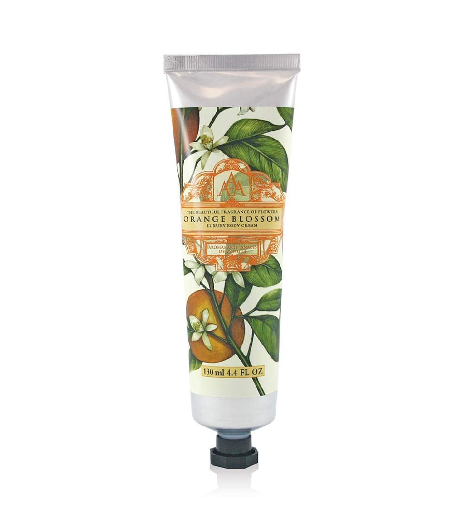 AAA Floral Orange Blossom Luxury Body Cream 130ml by Aromas Artisanales de Antigua
