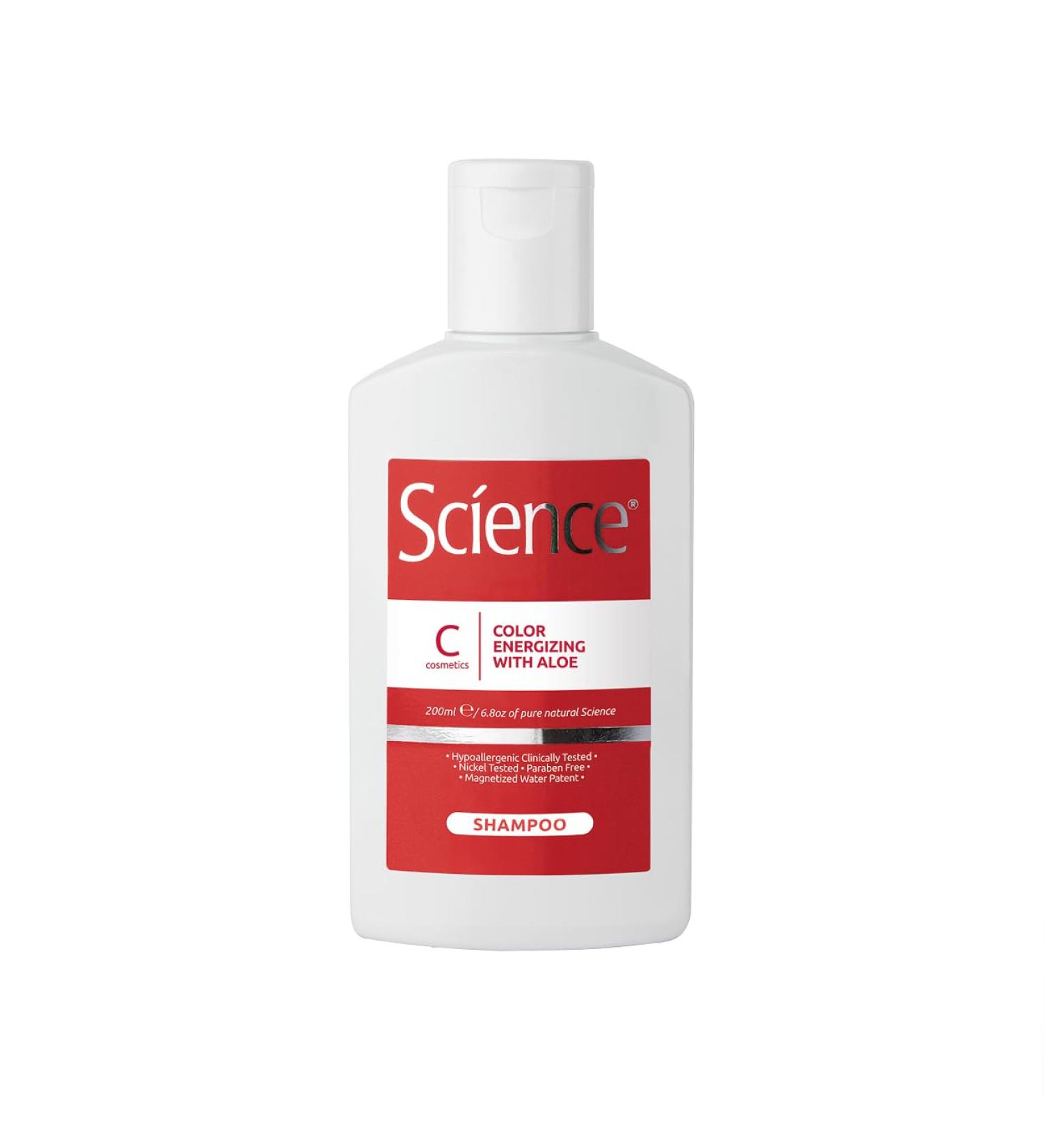 SCIENCE Science Hair Care Colour Energy Aloe Vera Shampoo 200 ml Suitable for Coloured and Depigmented Hair Natural Ingredients Pack 100% Recyclable Made in Italy - Buy Online on GoSupps.com