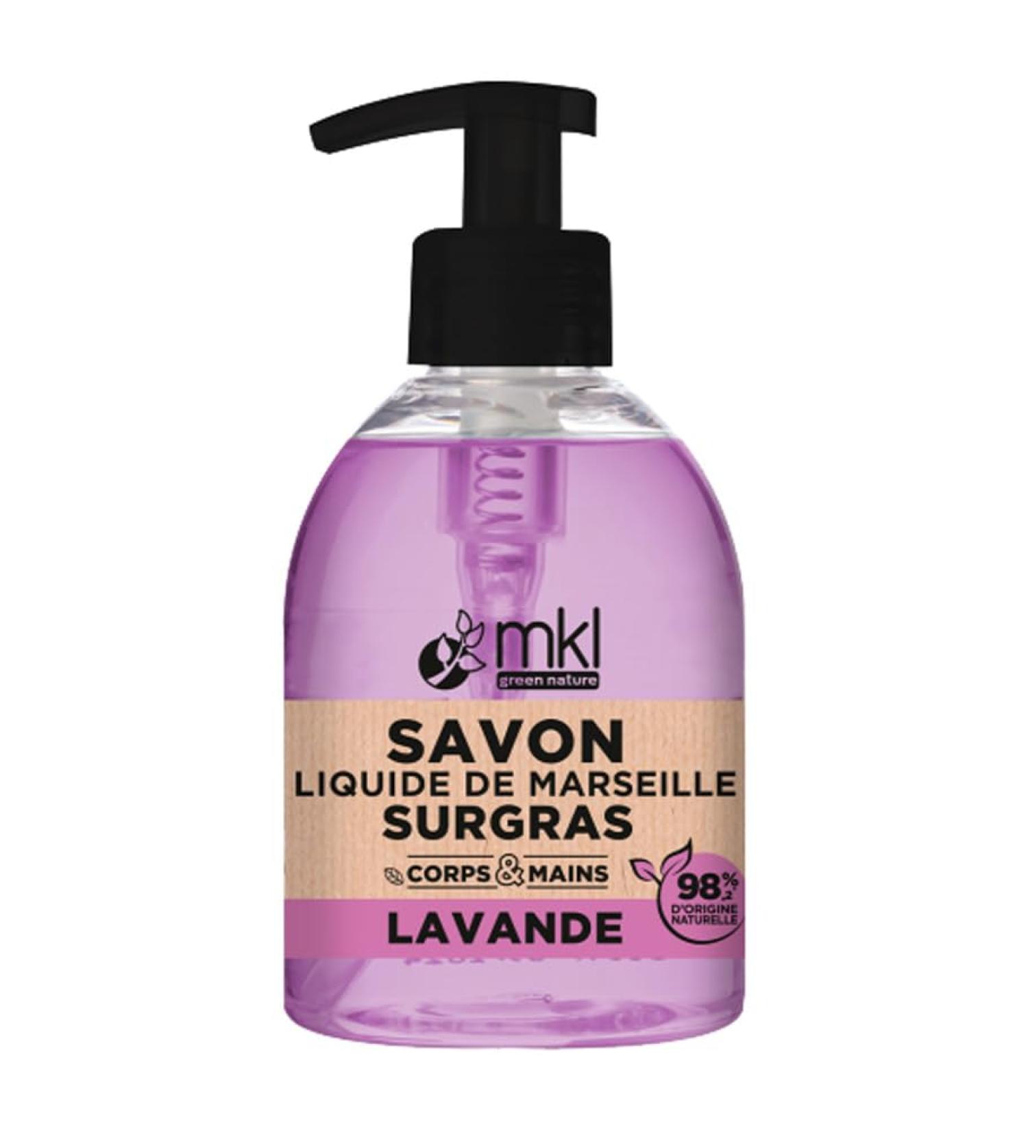 MKL Green Nature Marseille Surgras Lavender Liquid Soap 300 ml