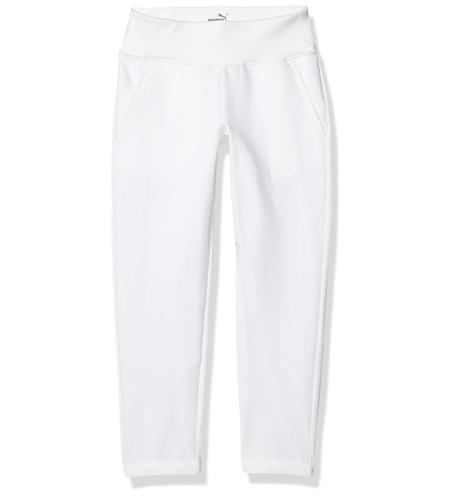 PUMA Golf 2019 Girl's Pant - Bright White, Small - Buy Online on GoSupps.com