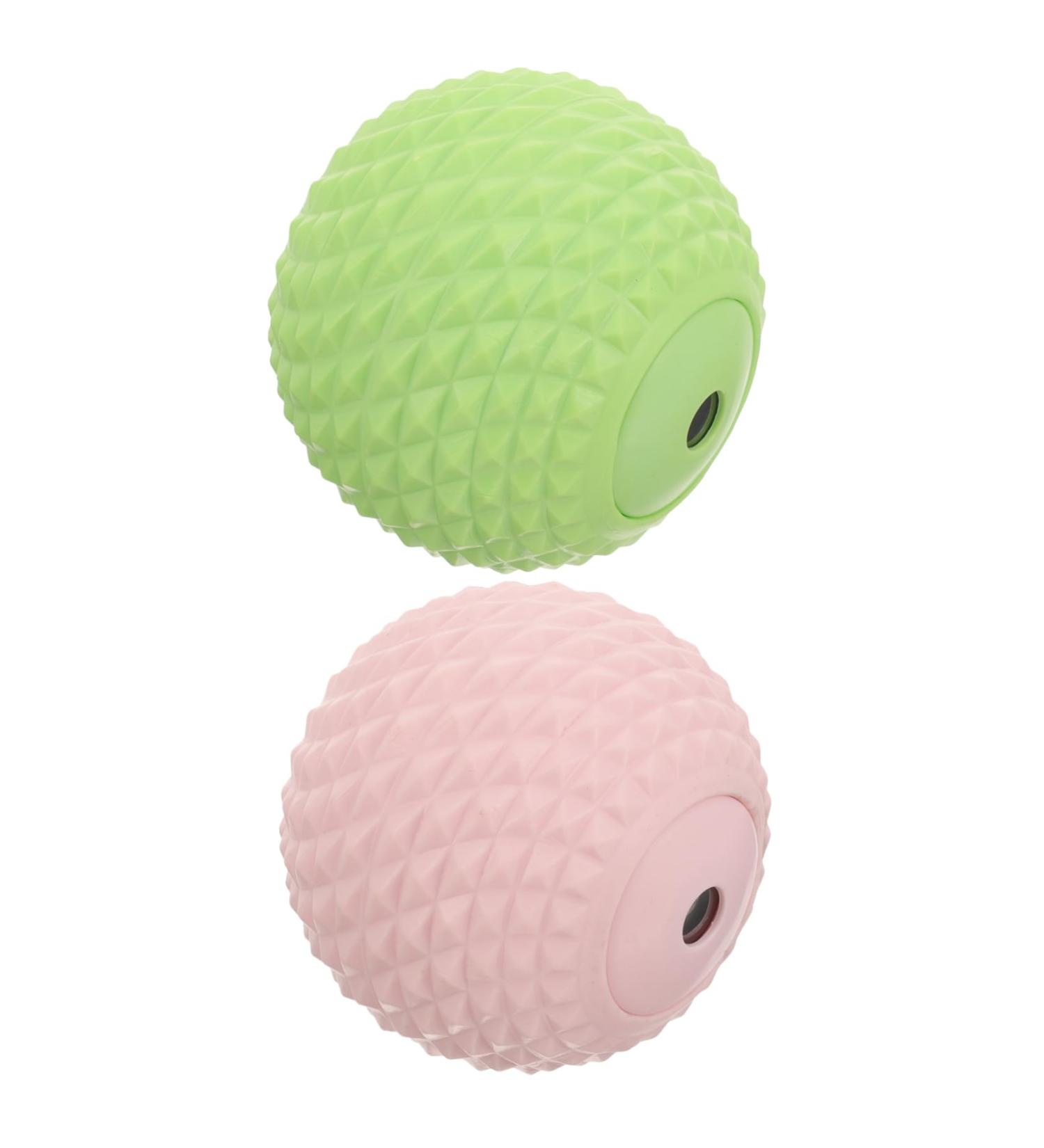 Minkissy Massage Ball Set - 2 Pieces for Foot & Back Relief Deep Tissue Muscle Massage TPE Yoga & Fitness Balls - Buy Online on GoSupps.com