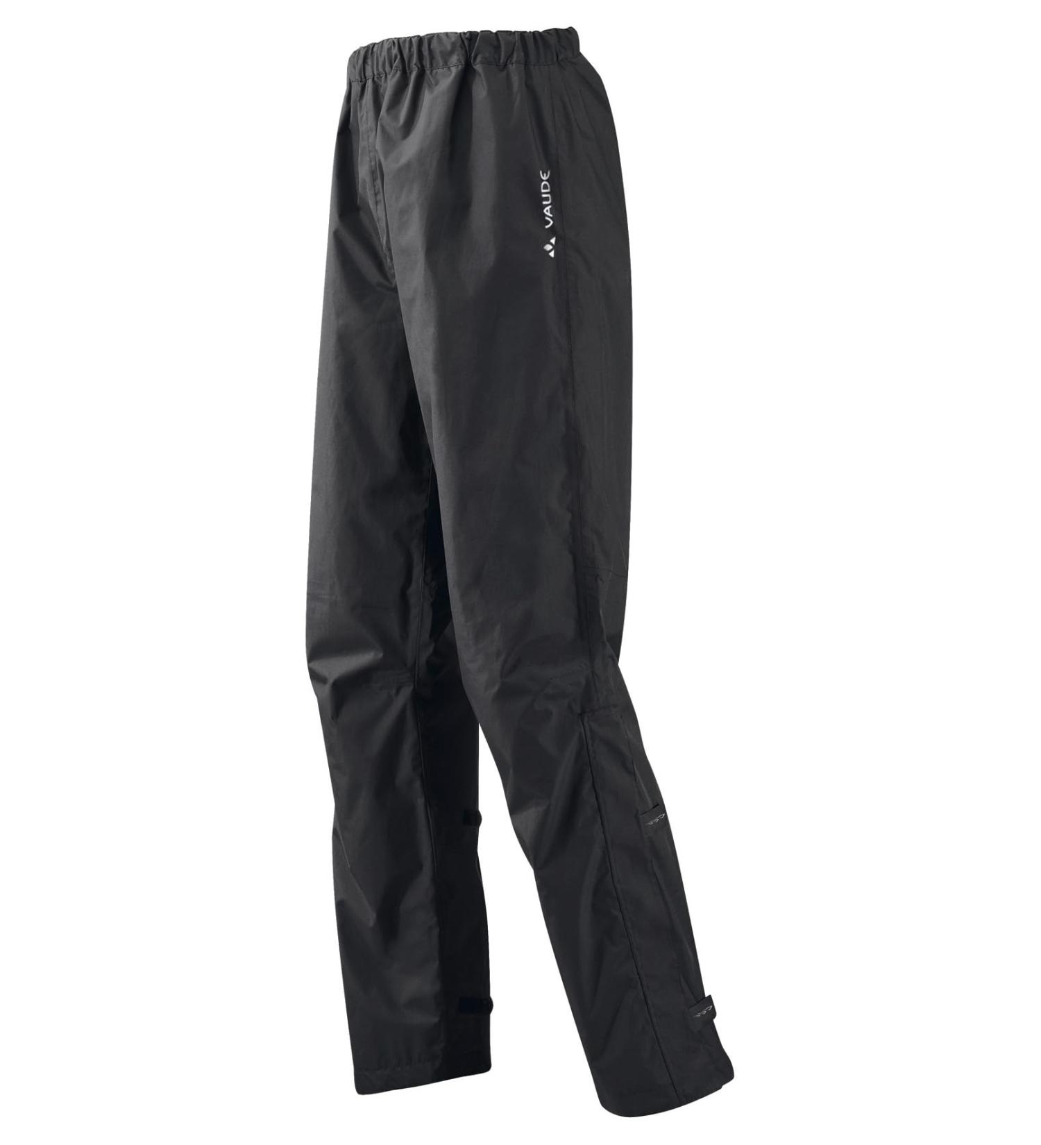 VAUDE Herren Hose Men's Fluid Pants Ii S/S+l/S 3XL Kurz Schwarz
