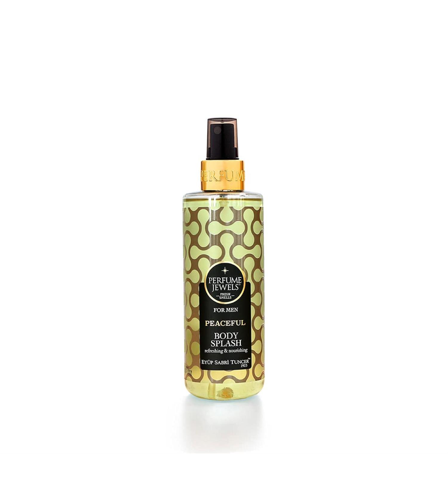 EST 1923 Eyup Sabri Tuncer Perfume Jewels Body Splash Series (PEACEFUL FOR MEN 250ML) PEACEFUL 1 Count (Pack of 1) - Buy Online on GoSupps.com