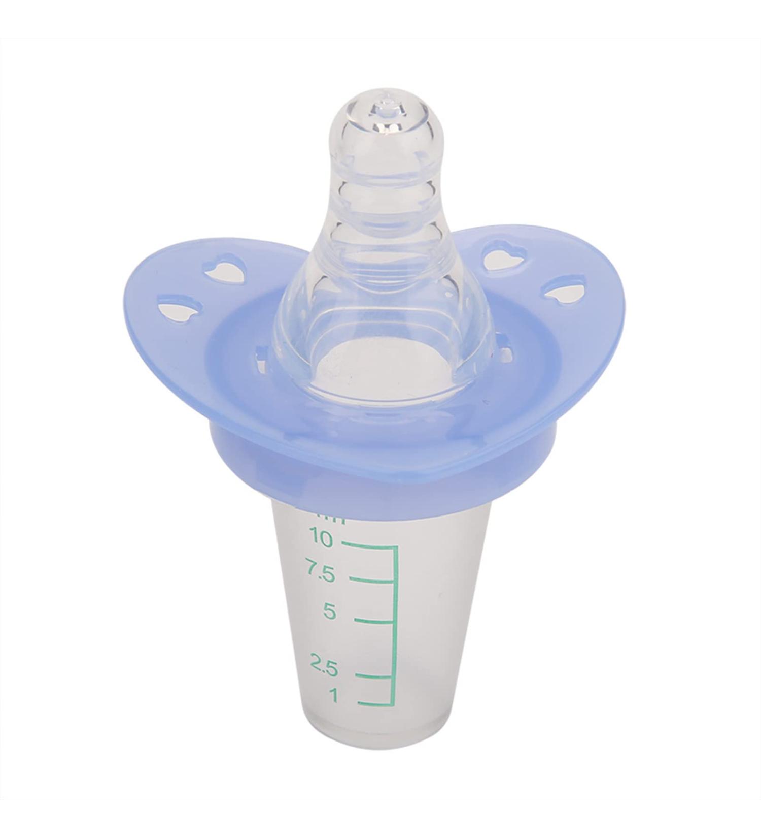 Baby Liquid Medicine Dispenser - Infant Pacifier Feeder Silicone Nipple | Newborn Medicine Feeder for Easy Administration - Buy Online on GoSupps.com