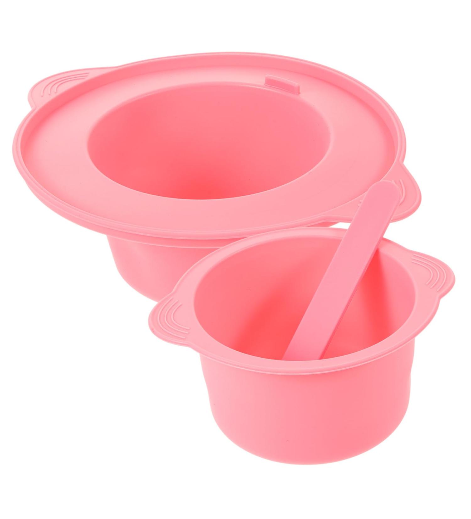 Lurrose Silicone Mixing Bowl Set for Face Masks - Reusable & Heat-Resistant Plaster Cups | Ideal for Hair Removal & Gel Mixing - Buy Online on GoSupps.com