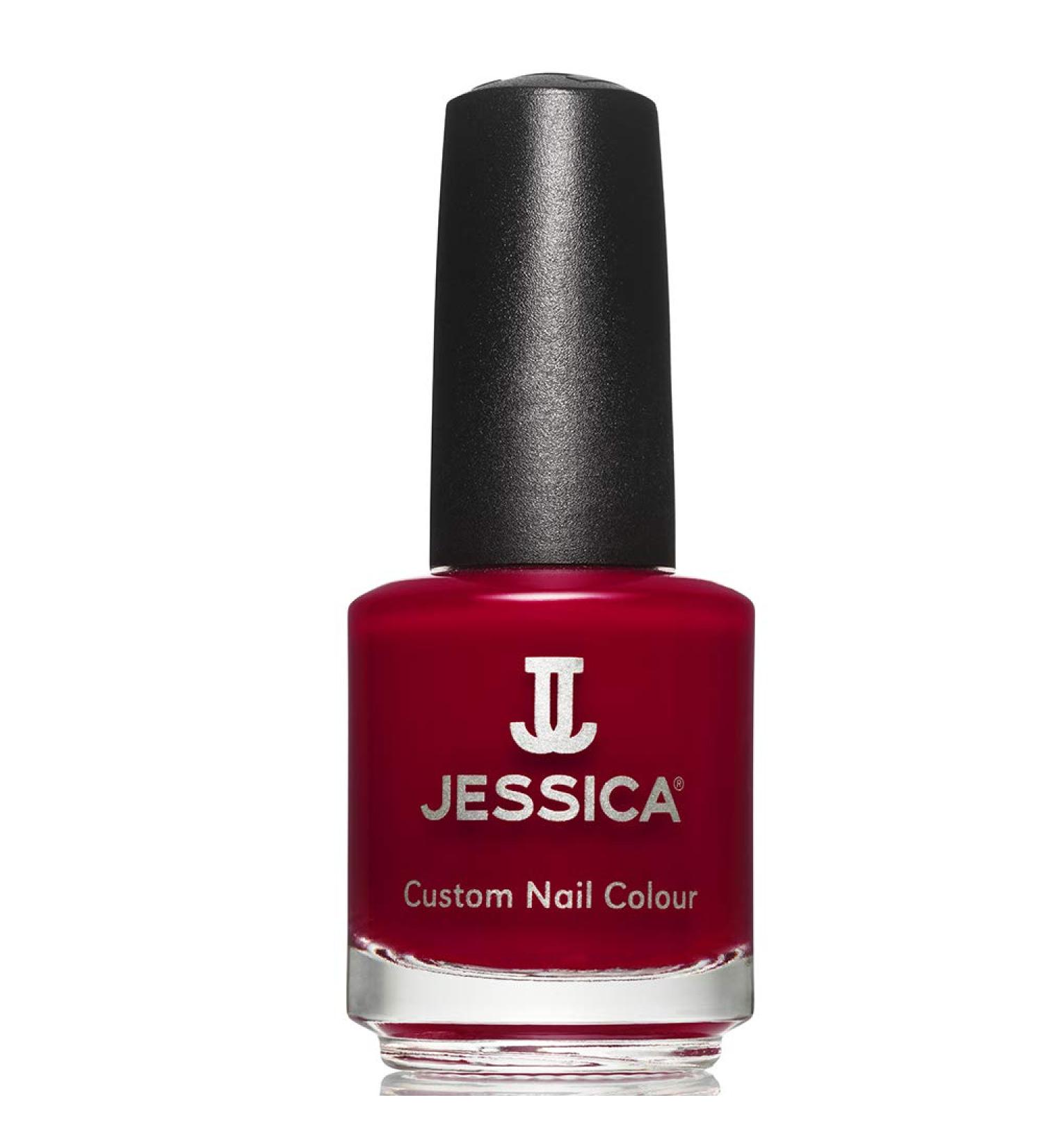 JESSICA | Custom Colour Midi Nail Polish | Award Winner Nail Polish strengthen nails long-lasting salon professional finish | Merlot | 14.8 ml Berry