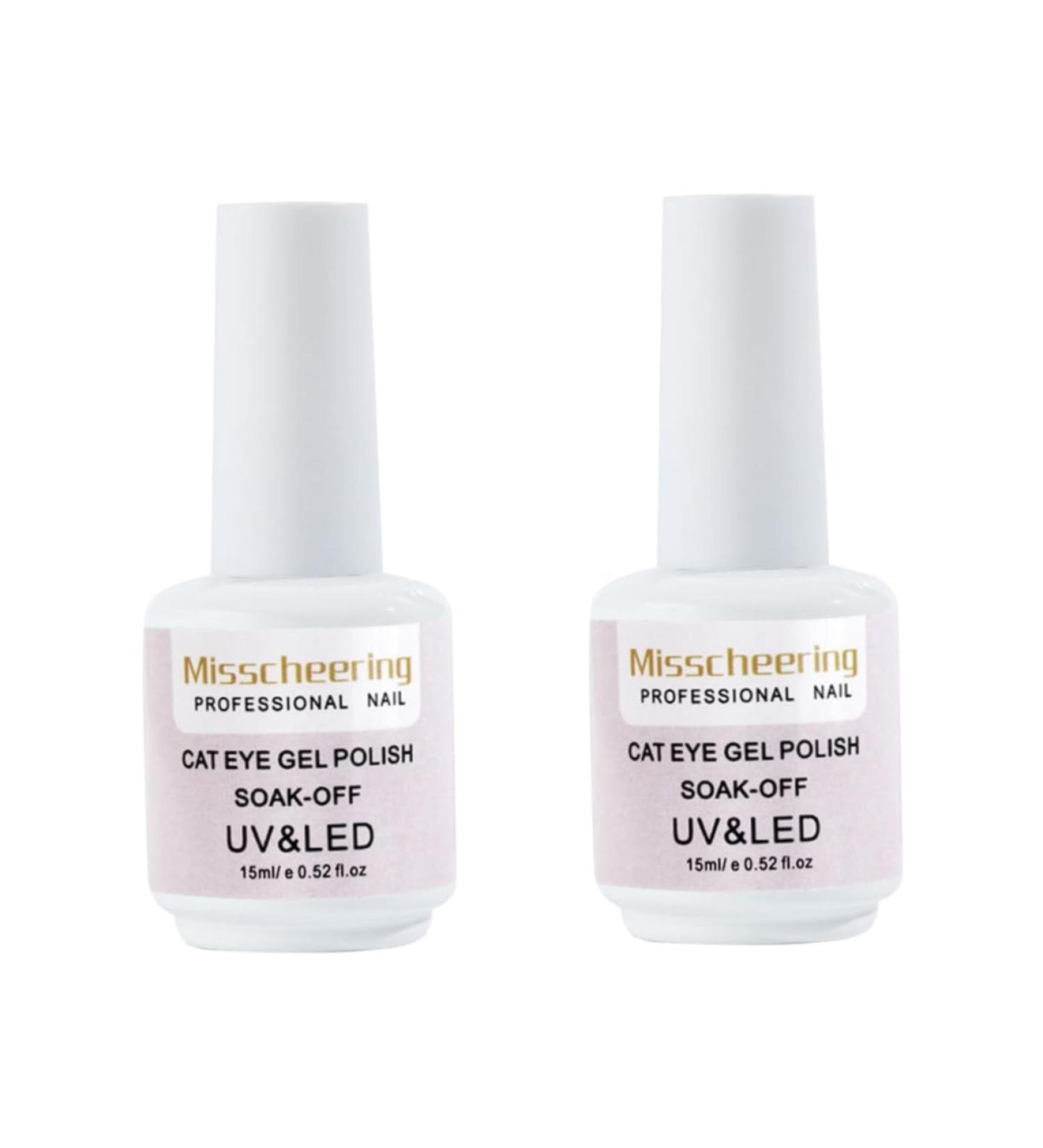 NOLITOY 2 Pcs Nail Gel Polish Cat Eye Nail Polish Gel Manicure Accessories Cat Eye Gel - Buy Online on GoSupps.com