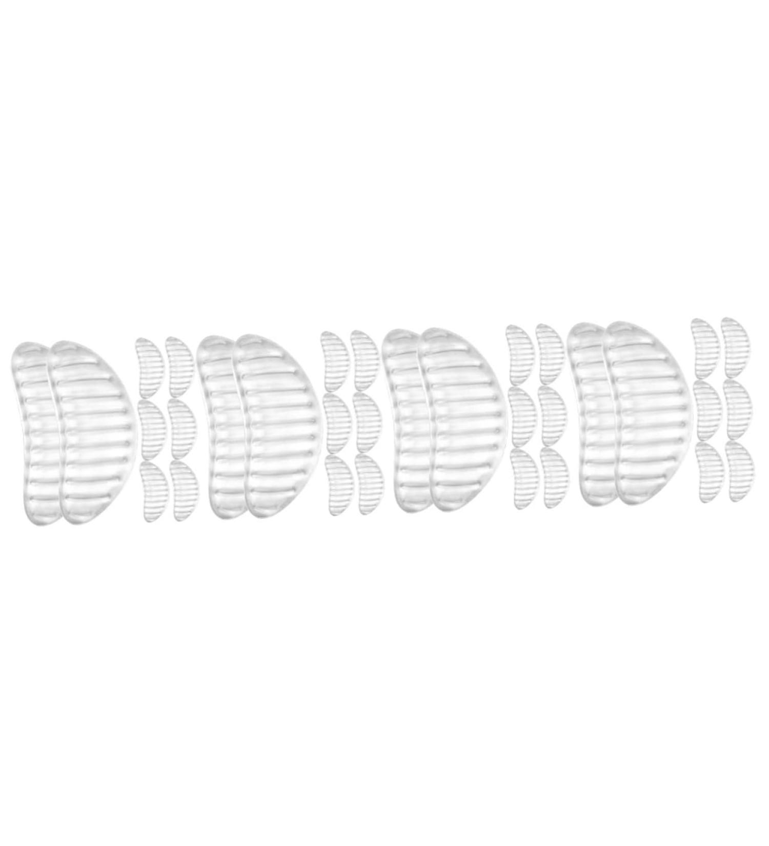 FOMIYES 16 Pairs Striped Arch Pads - Gel Foot Support & Nonslip Plantar Relief for Ultimate Comfort - Buy Online on GoSupps.com
