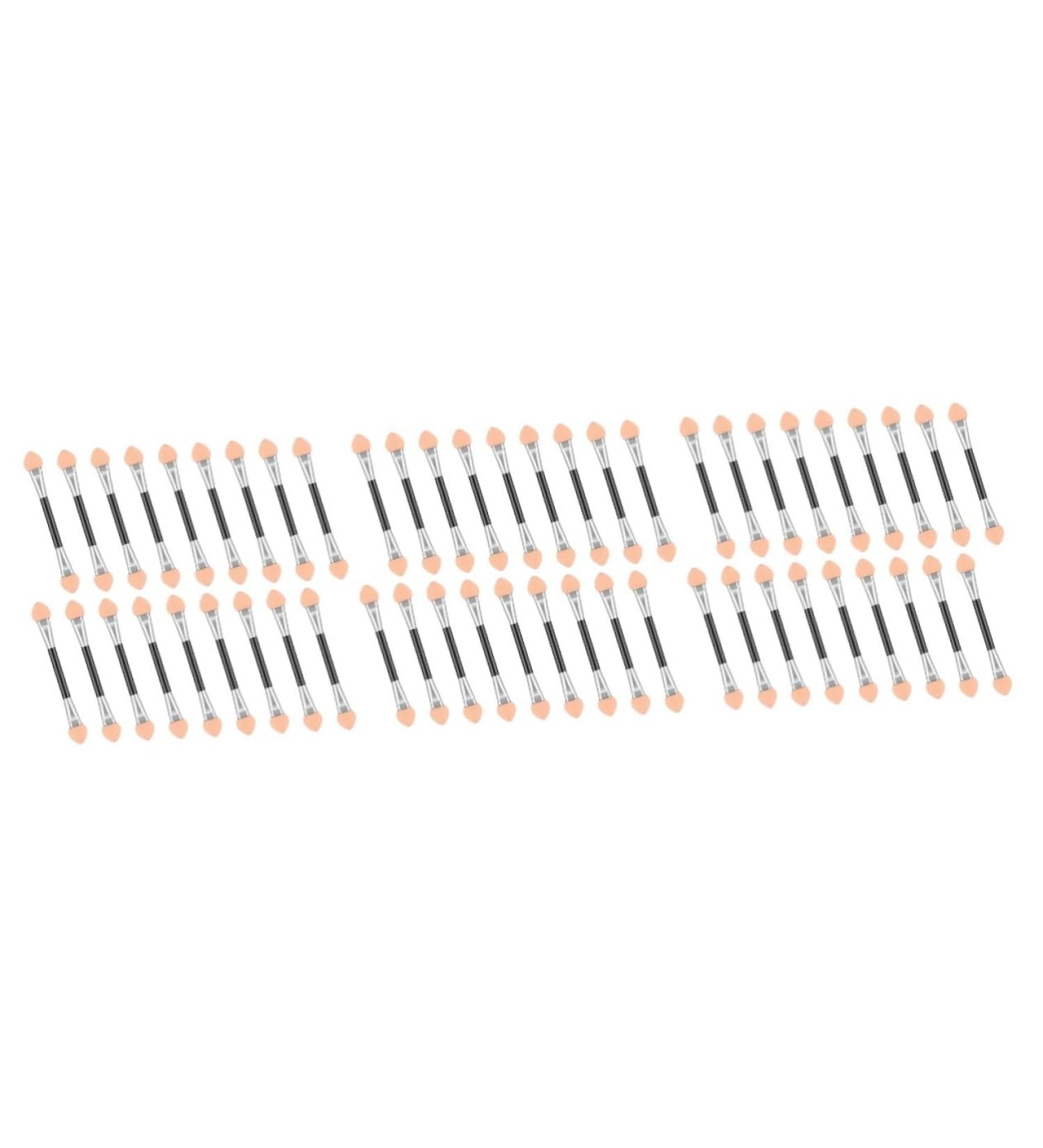FOMIYES 150 Pcs Beauty Sponge Double Ended Sponge Applicator Eyeshadow Applicator Makeup Tools Smudge Stick 8x1cmx3pcs Pinkx3pcs - Buy Online on GoSupps.com